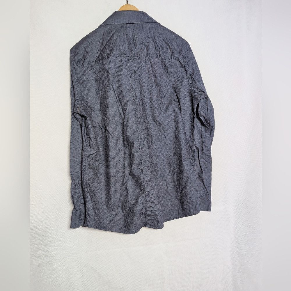 Rock & Republic Rock And Republic Diamond Weave Men's Blue Shirt Sz M Size US M / EU 48-50 / 2 - 2 Thumbnail
