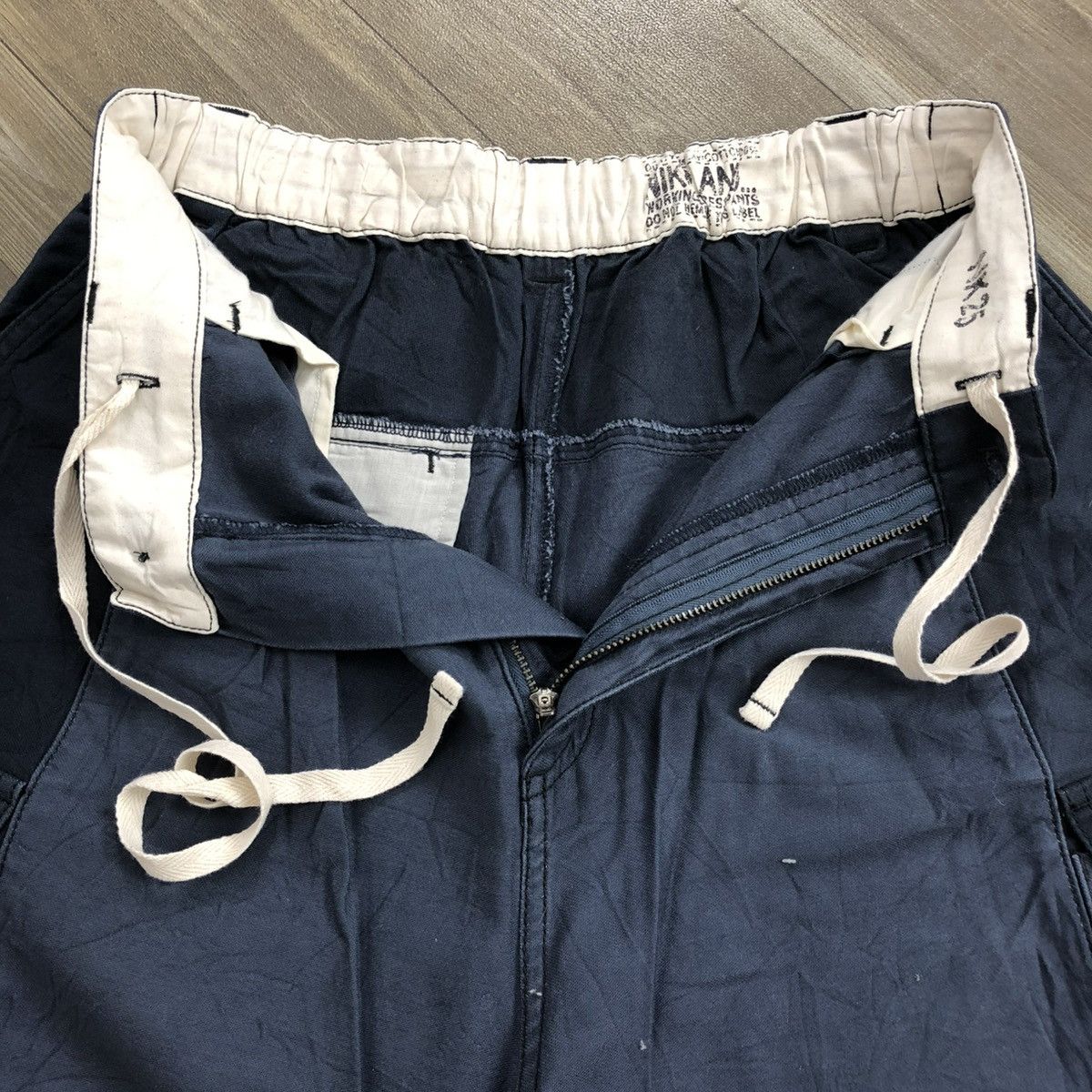 Japanese Brand 2000s Niko And Patchwork Lgb Goa Bondage Cargo Baggy Pants Size US 26 / EU 42 - 6 Thumbnail