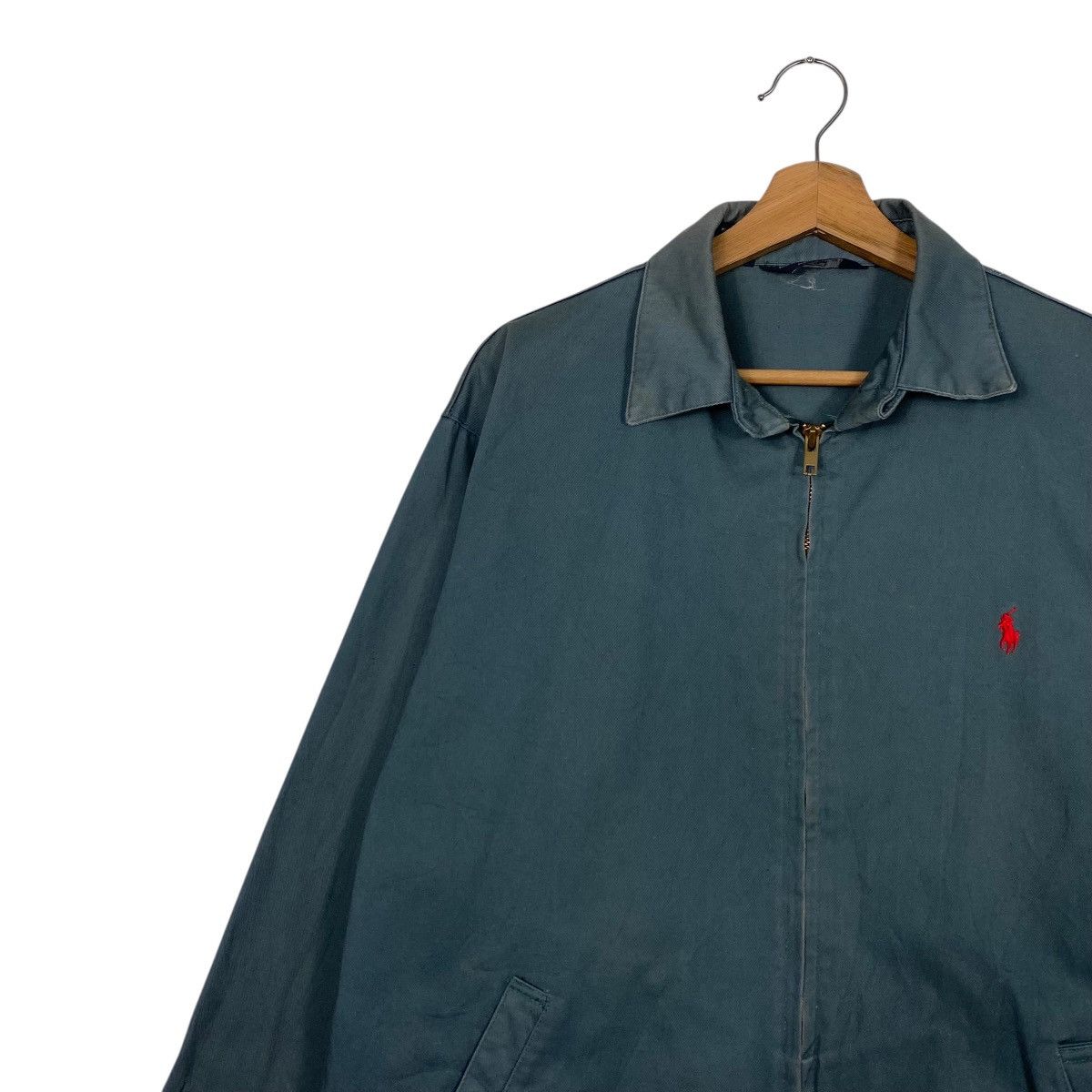 Polo Ralph Lauren Vintage 80s Polo Ralph Lauren Made In Usa Zipper Jacket Size US M / EU 48-50 / 2 - 6 Thumbnail