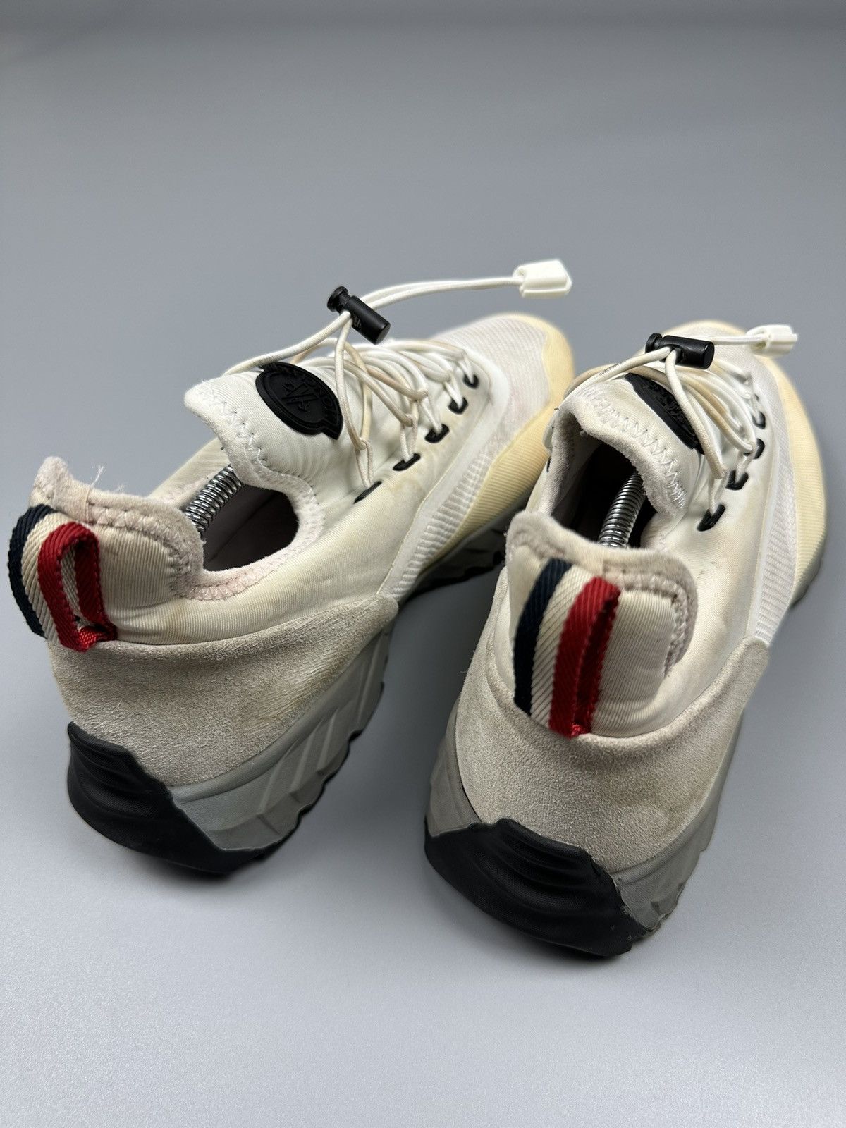 Moncler Moncler Sneakers Nylon/Suede Vibram White Mens Size US 9 / EU 42 - 12 Thumbnail