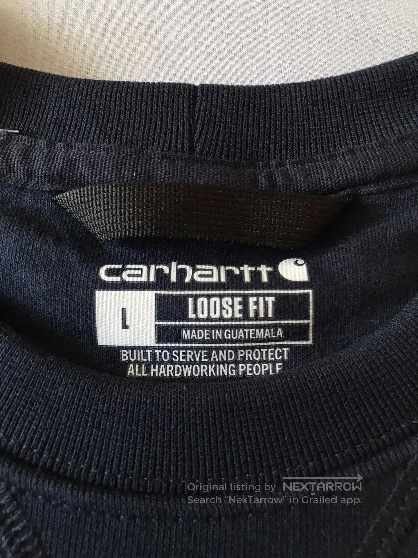 Carhartt Carhartt K124 472 Crewneck Sweatshirt. Size US L / EU 52-54 / 3 - 6 Thumbnail
