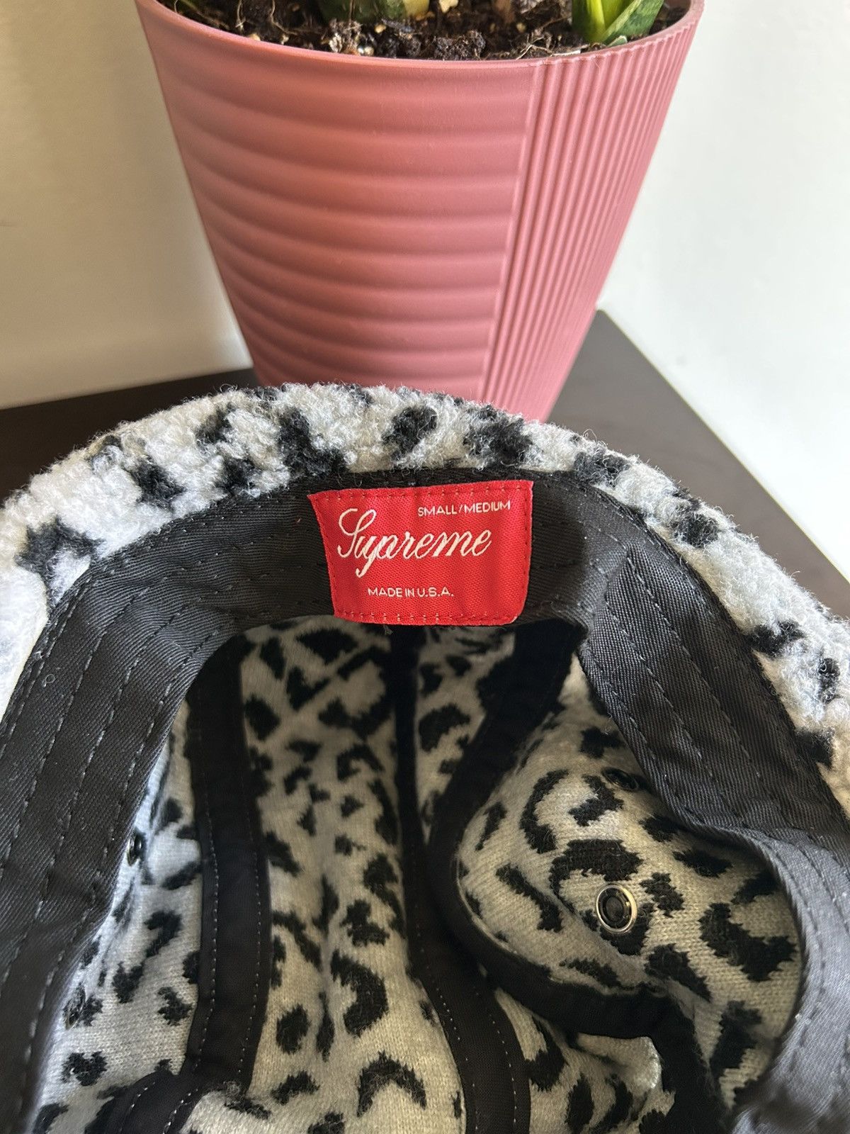 Supreme Supreme Leopard Polar Fleece Earflap Camp Cap Size ONE SIZE - 5 Thumbnail