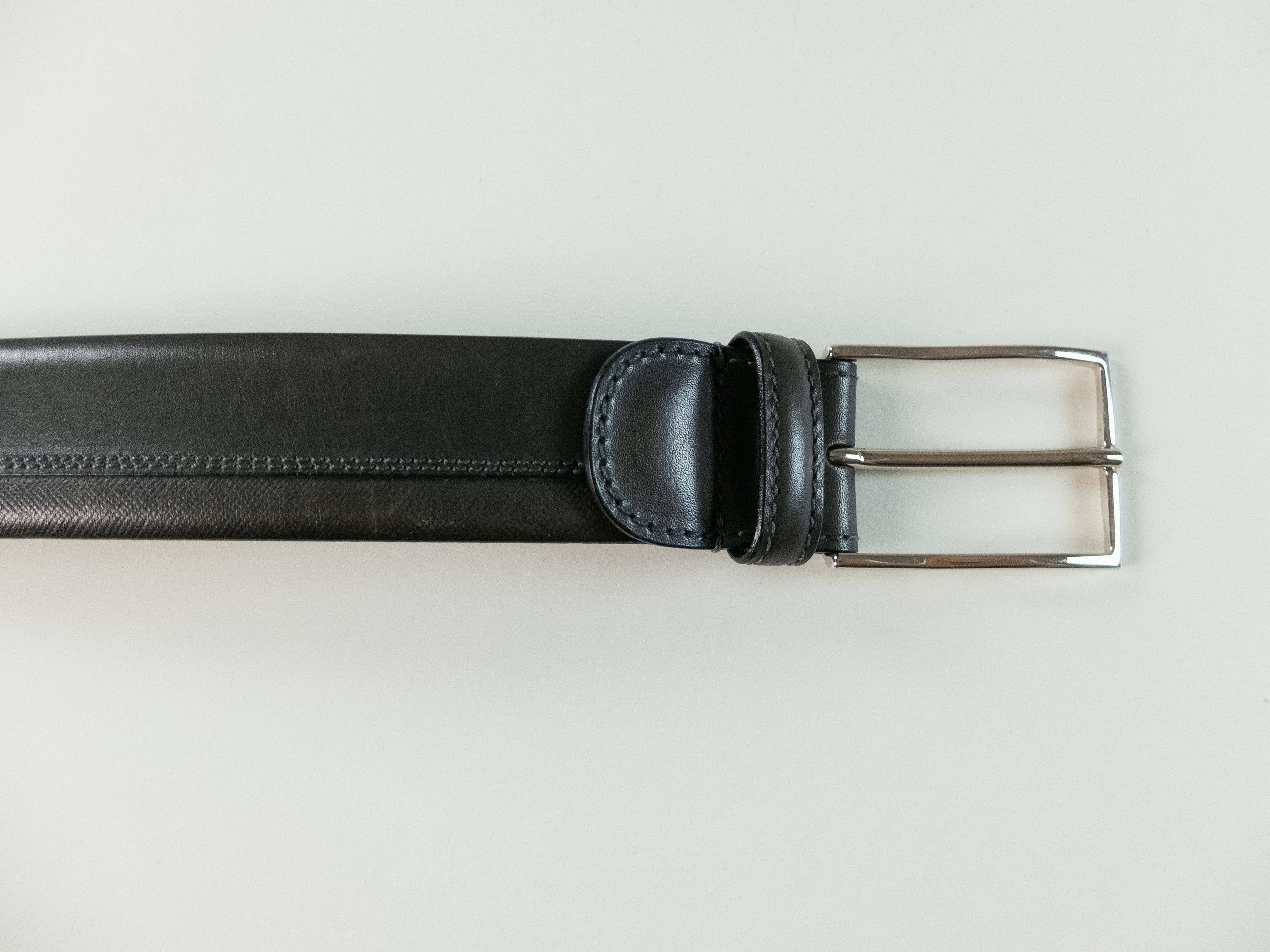 Barrett BARRETT brown leather belt 100 - fits size 38 waist best Size 38 - 2 Thumbnail