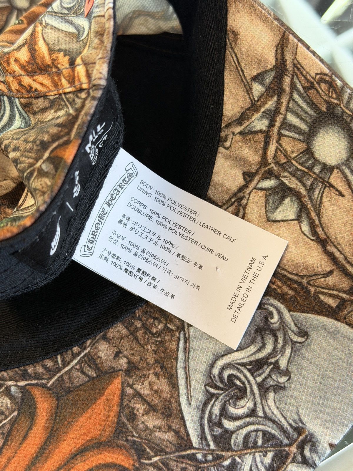 Chrome Hearts × NOCTA × Nike Chrome Hearts Nocta Nike Baseball Hat (M/L) Real Tree Camo Size ONE SIZE - 11 Thumbnail