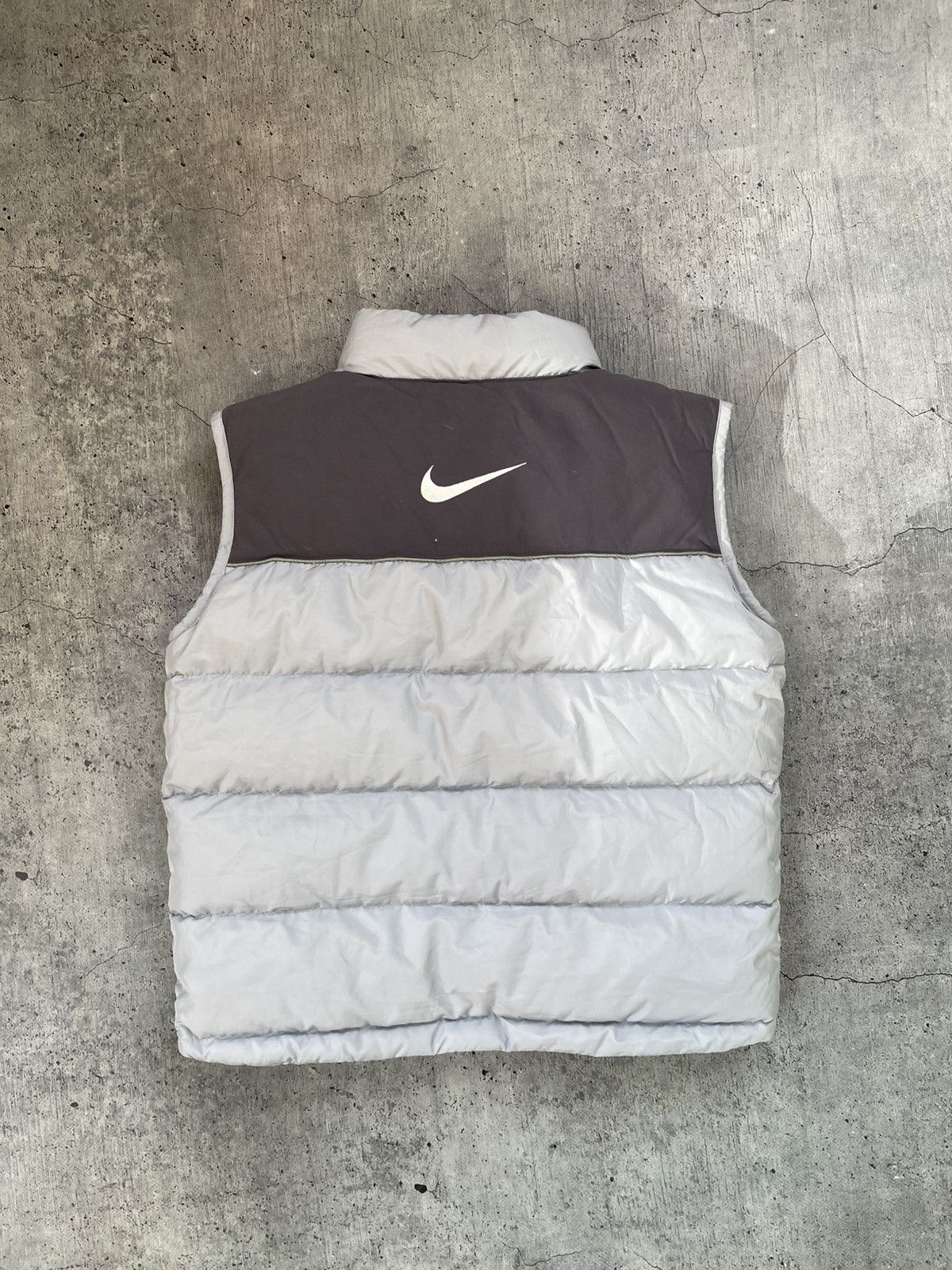 Nike × Vintage Vintage Nike Puffer Vest 00s Size S / US 4 / IT 40 - 2 Thumbnail