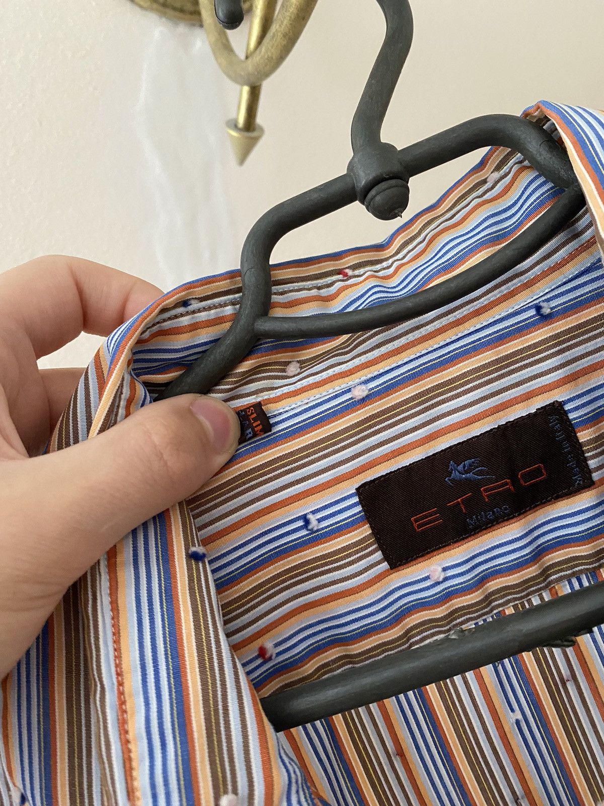 Etro × Vintage Vintage Etro Button Up Shirt Size US XL / EU 56 / 4 - 9 Thumbnail
