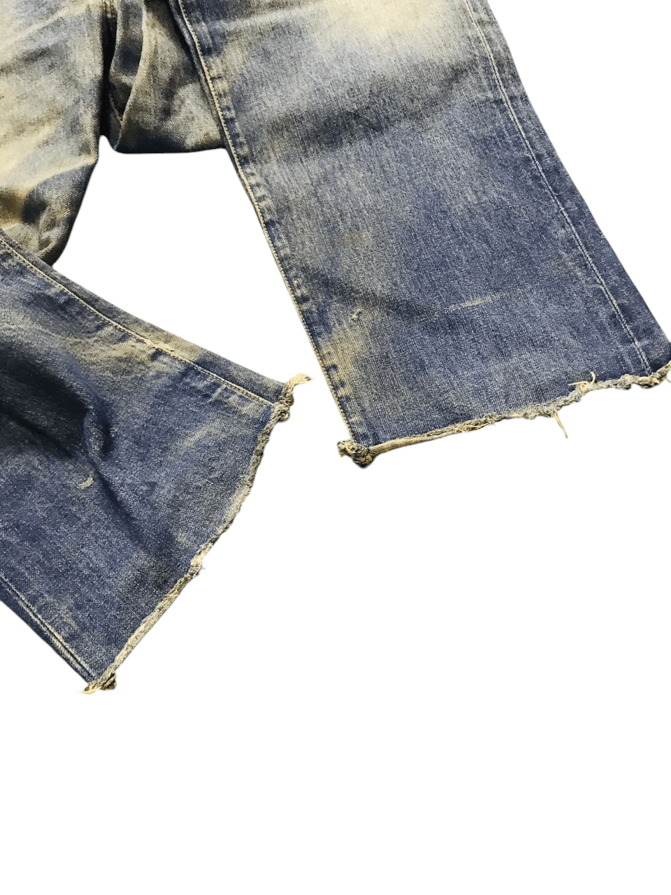 Levi's Vintage Levis 502 Big E Salvage Denim Size US 32 / EU 48 - 4 Thumbnail
