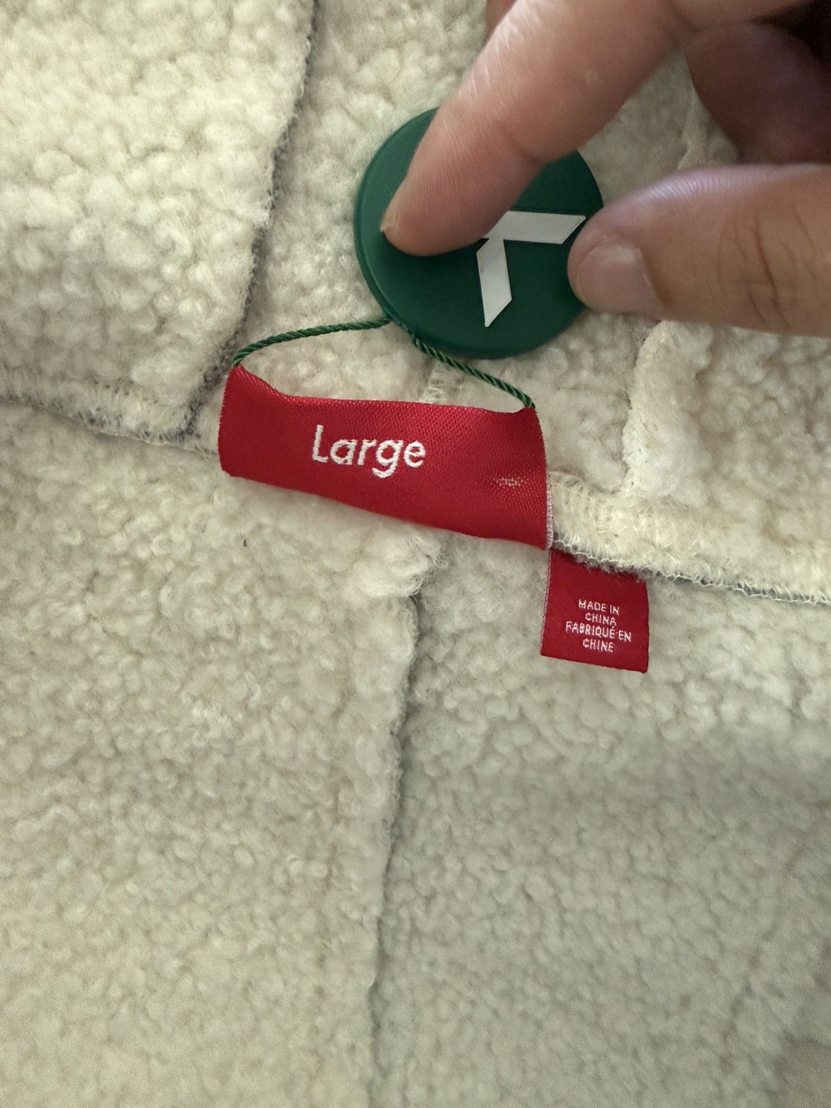 Supreme Supreme Faux Shearling Patchwork Zip Up Hooded Sweatshirt Size US L / EU 52-54 / 3 - 3 Thumbnail