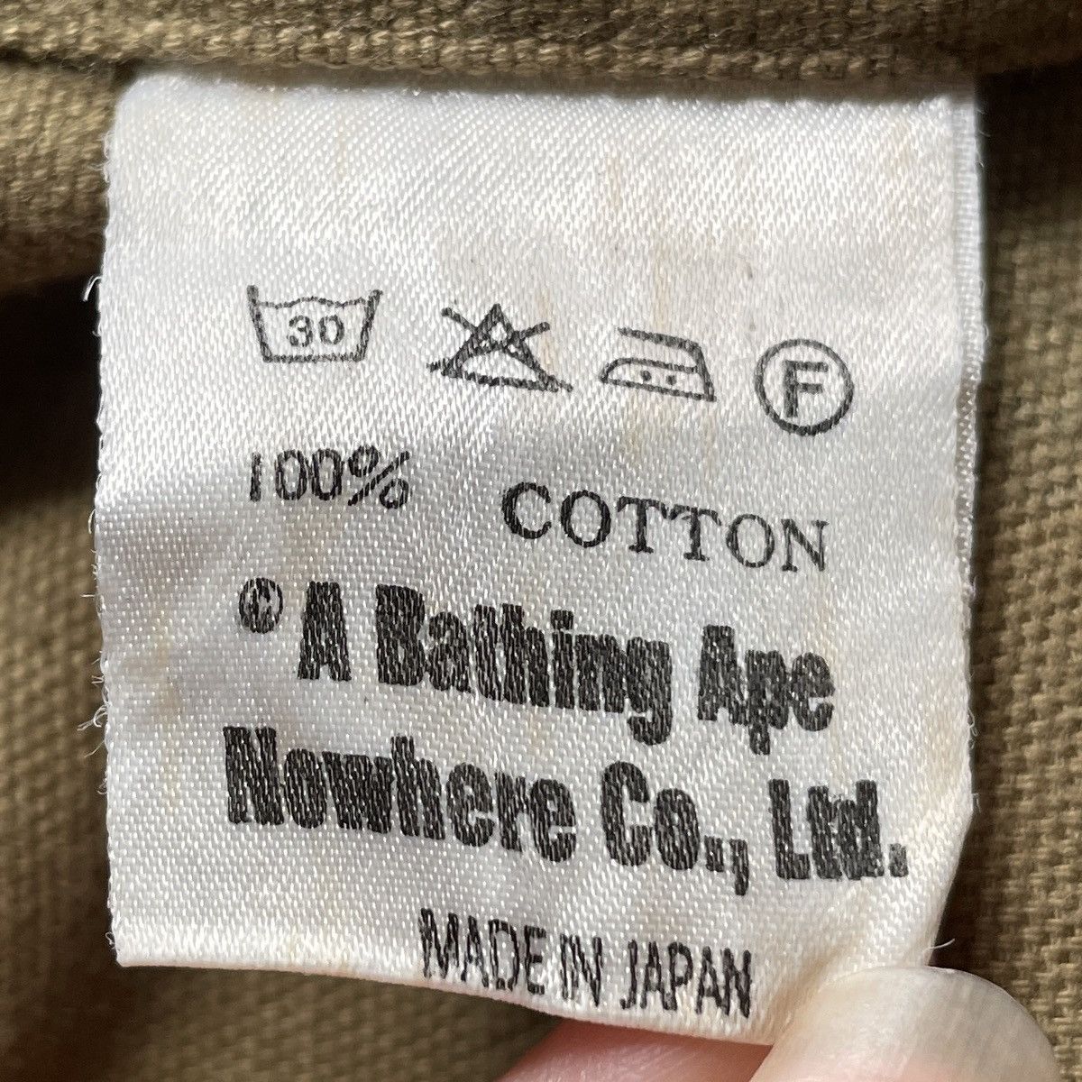 Bape × Vintage Vintage Japanese Brand Bathing Ape Camouflage Shirt 1990s Size US M / EU 48-50 / 2 - 11 Thumbnail