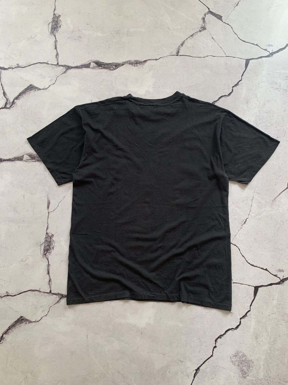 Reebok Reebok Vintage 90s Pump Up T-Shirt Black Single Stitch Size US XL / EU 56 / 4 - 7 Thumbnail