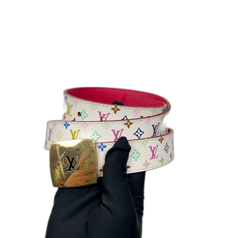 Louis Vuitton Louis Vuitton Multicolor Monogram Belt-2506 Size ONE SIZE - 1 Thumbnail