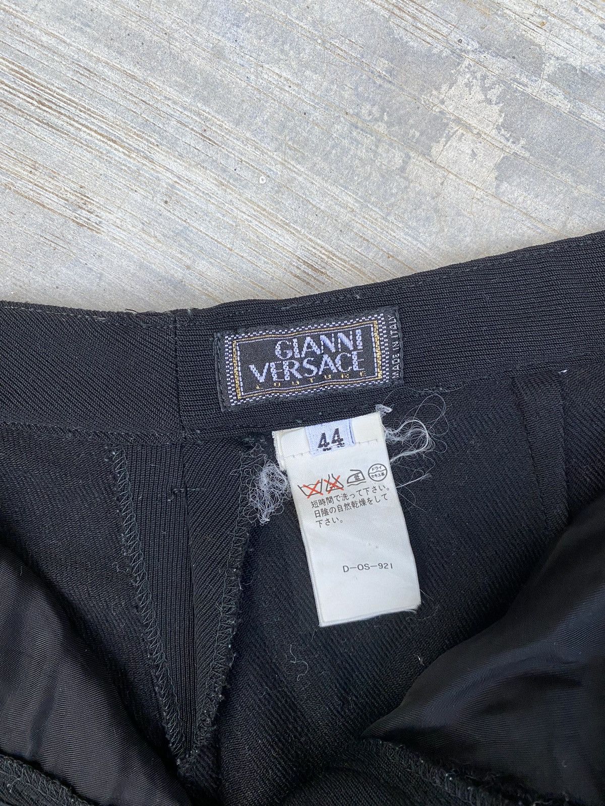 Versace Vintage Gianni Versace Couture Pants Size 26" / US 2 / IT 38 - 8 Thumbnail