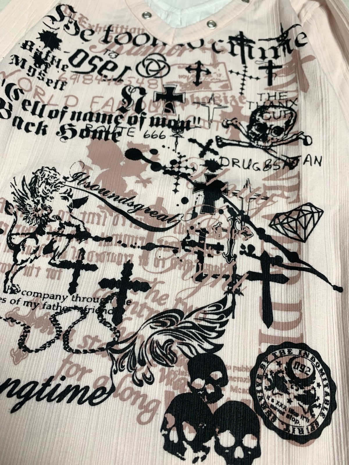 If Six Was Nine vkei japanese archive layered poem ls tee Size US S / EU 44-46 / 1 - 3 Thumbnail