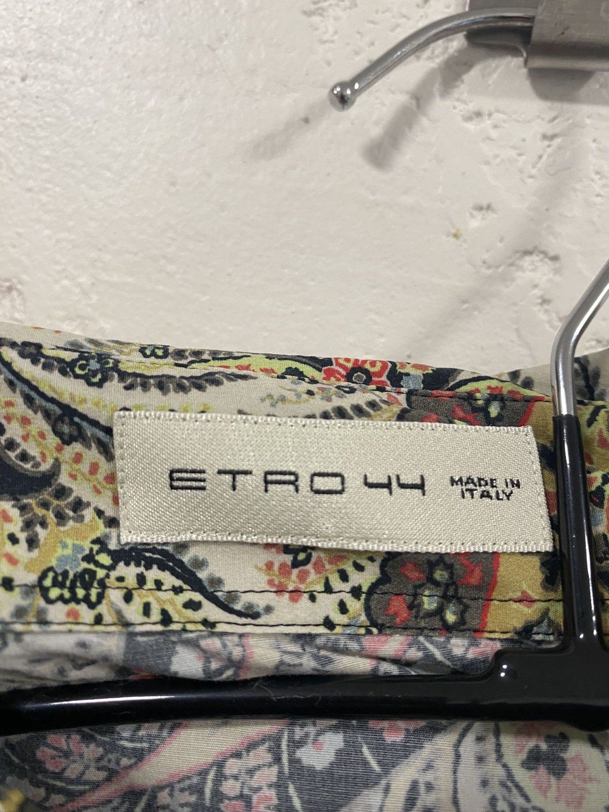 Etro Etro Paisley Cotton Button Shirt Size: 44 Size M / US 6-8 / IT 42-44 - 3 Thumbnail