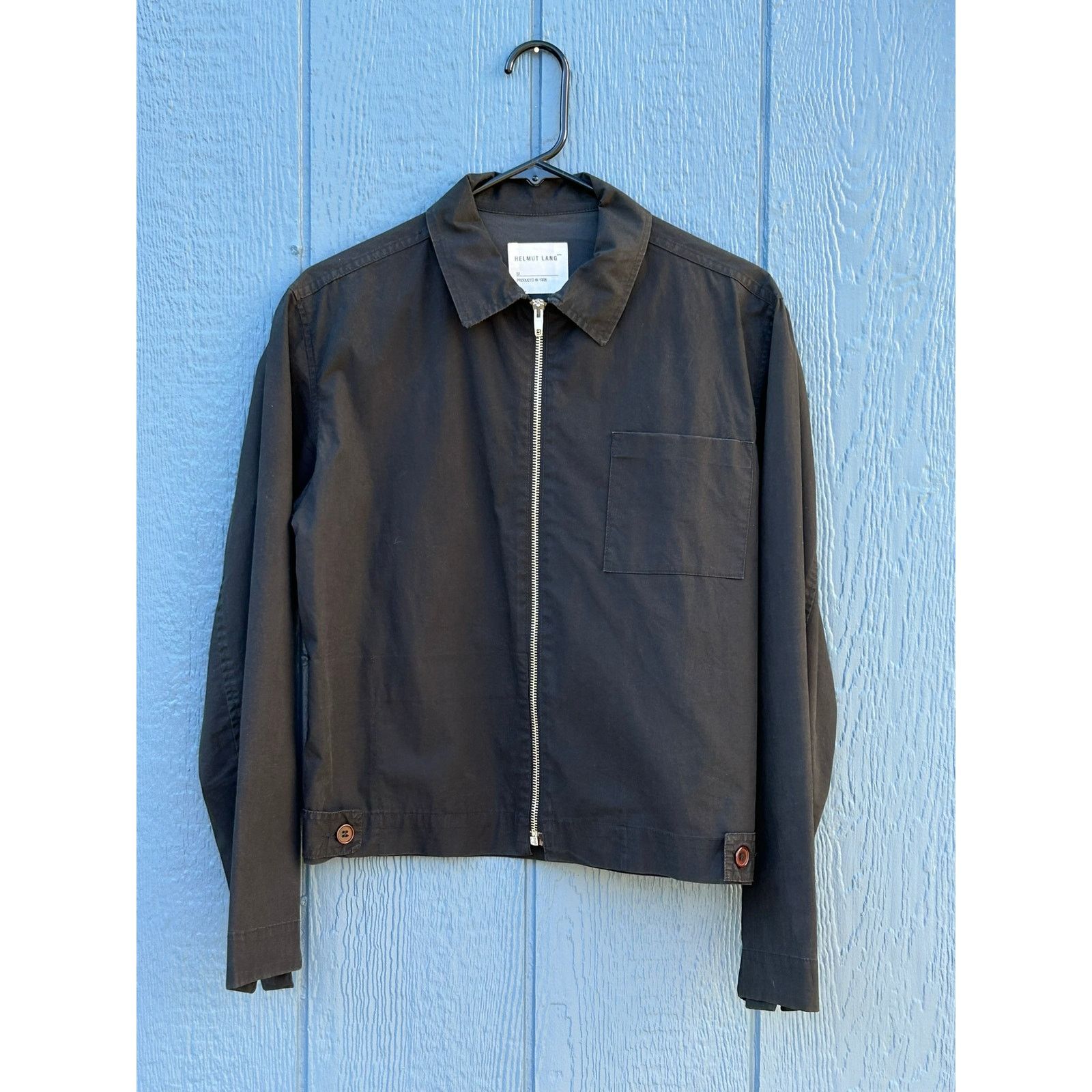 Helmut Lang Helmut Lang SS00 Bondage One Pocket Zip Jacket | Grailed