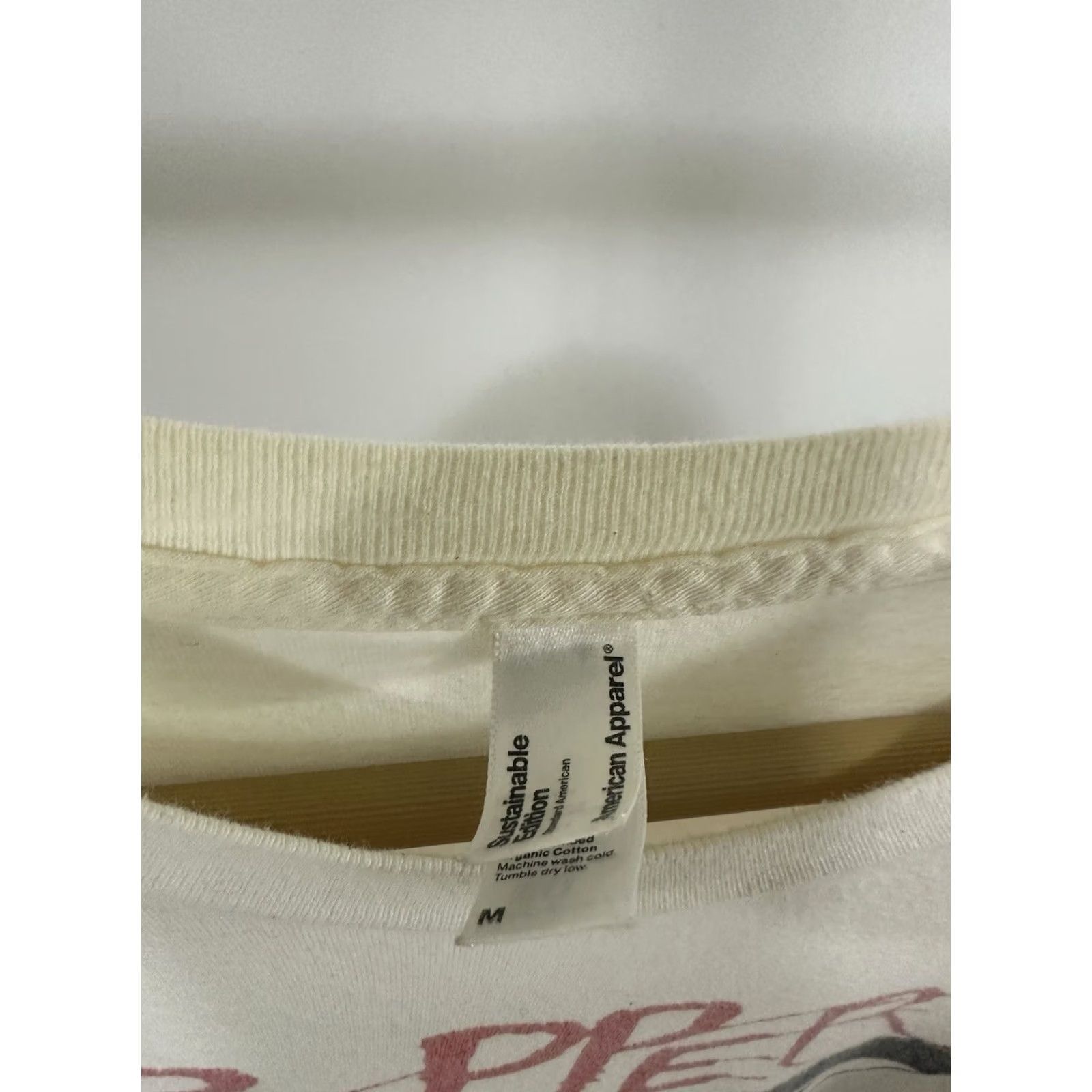 American Apparel VTG Pepper Law Records Myspace Era Band American Apparel T-Shirt M Mens Cream Size M Band Reggae Shirts Size US M / EU 48-50 / 2 - 3 Thumbnail