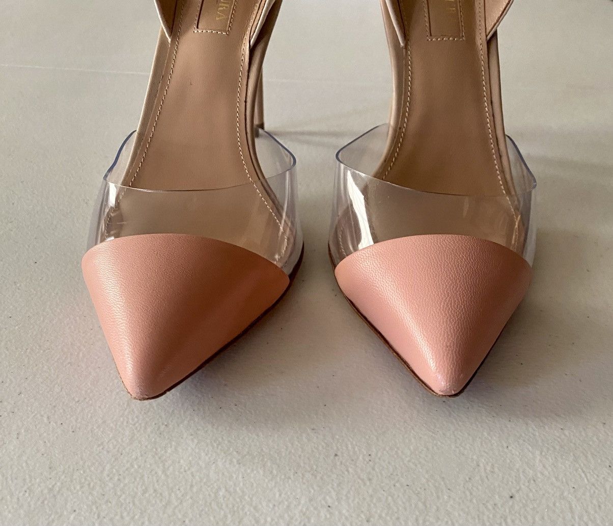 Aquazzura Aquazzura So Nude 85 Contrast Slingback Pumps 36.5 6.5US VGC Size US 6.5 / IT 36.5 - 6 Thumbnail