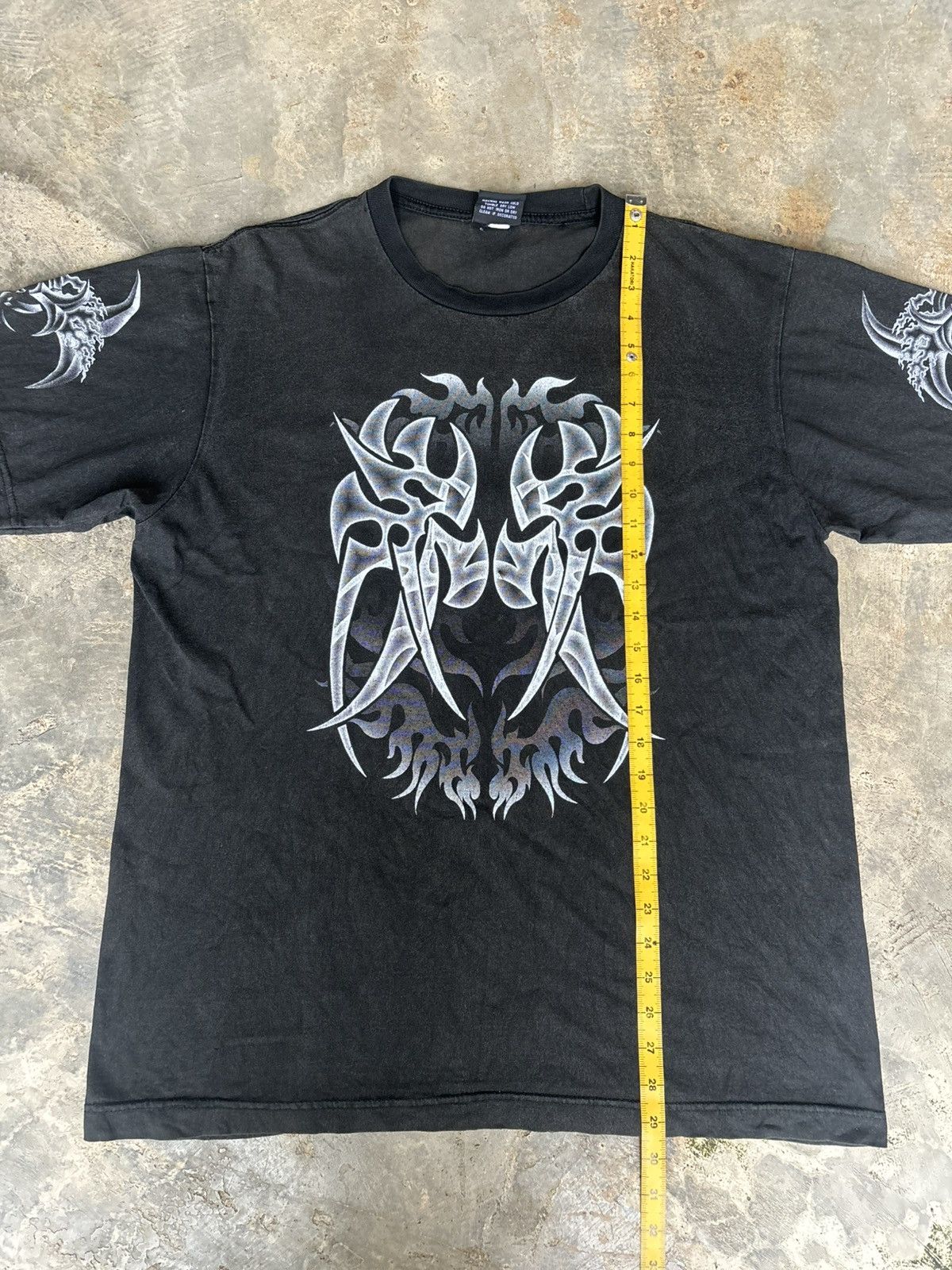 If Six Was Nine × Japanese Brand Vintage Y2k Heavy Metal Ifsixwasnine Punk Style Tshirt Size US L / EU 52-54 / 3 - 10 Thumbnail