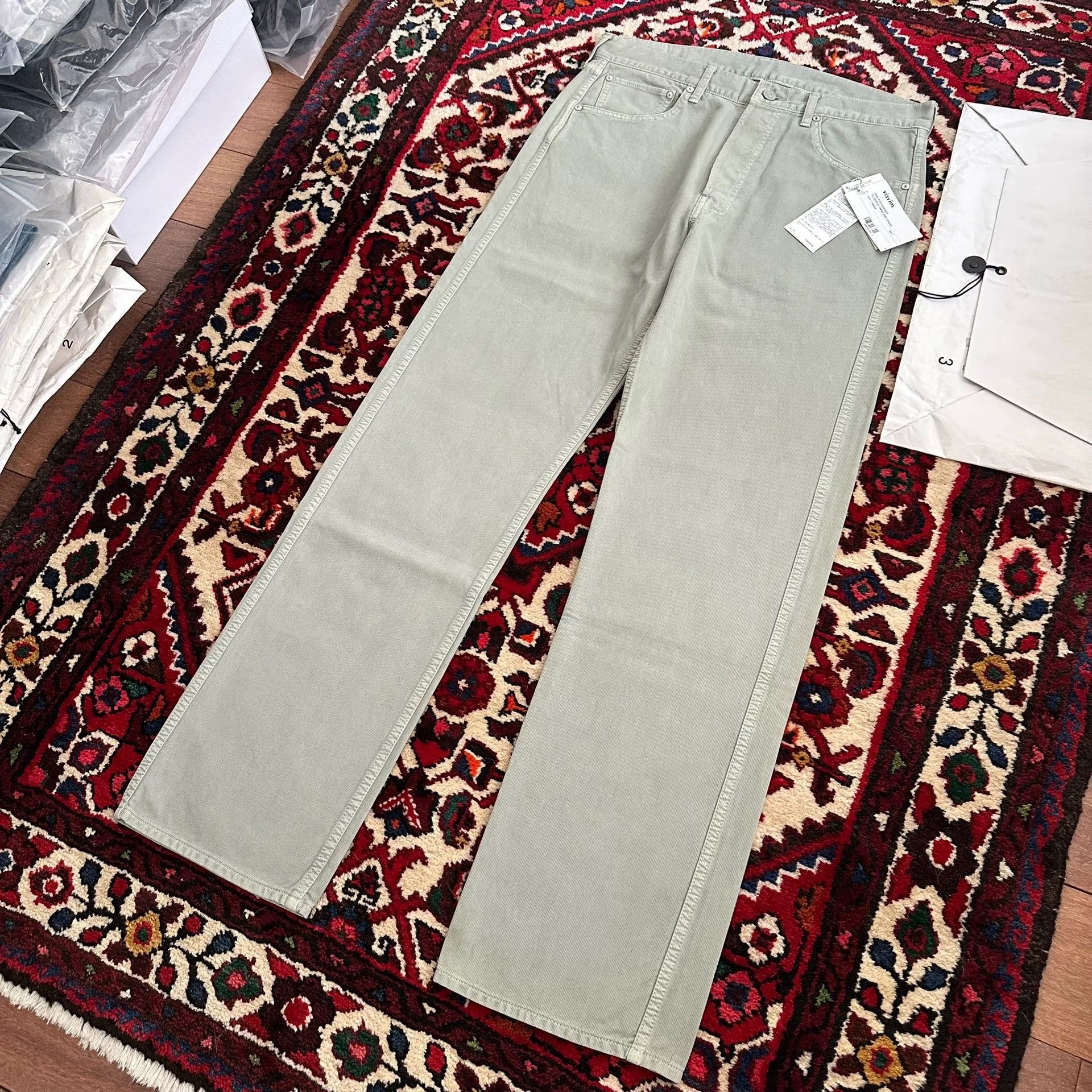 Visvim VISVIM 23SS FLUXUS 01 DMGD Size 3 DRY PIQUE pants Size US 34 / EU 50 - 3 Thumbnail