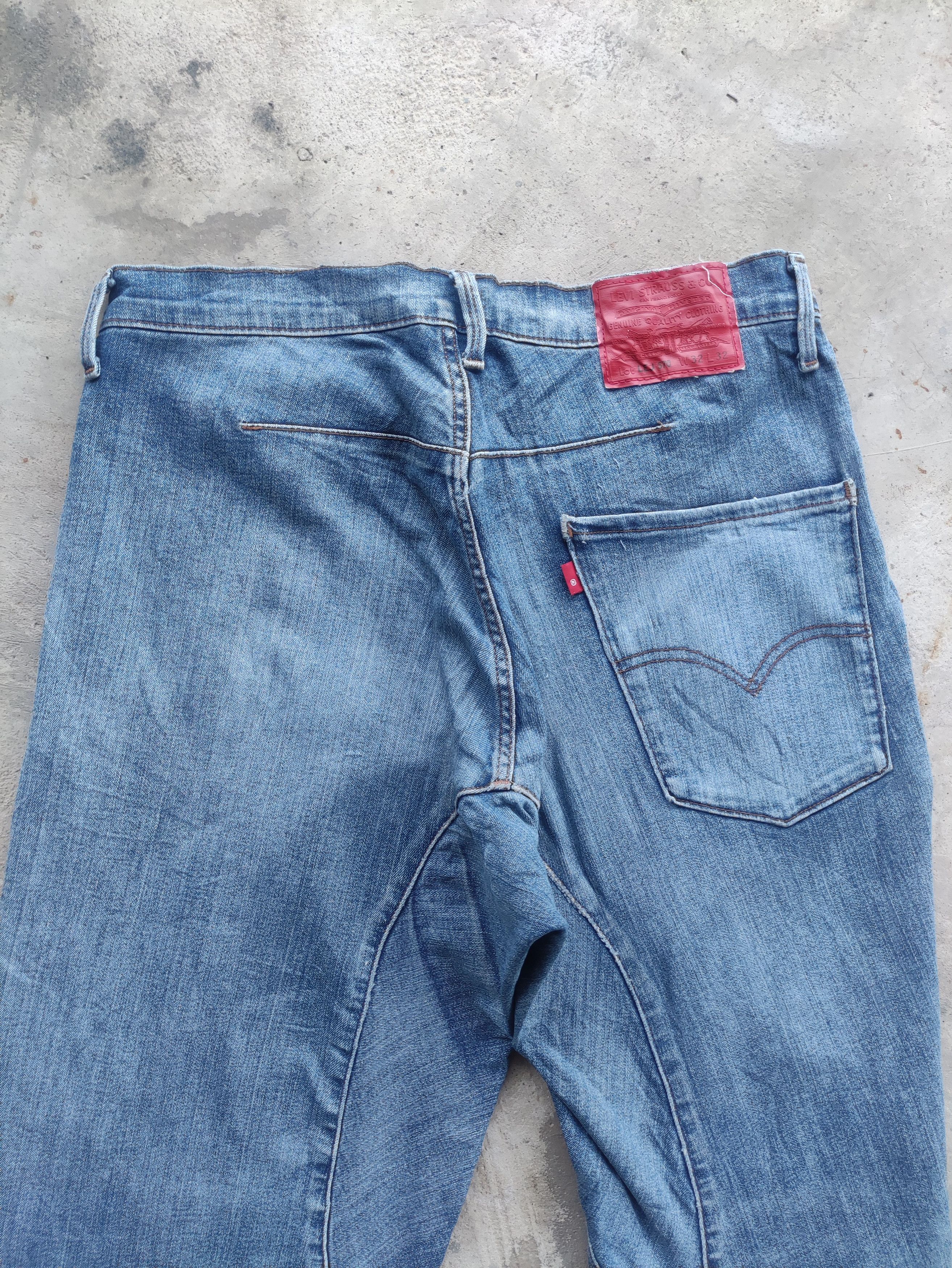 Levi's Vintage Levis Premium Japan Button Jean Distressed Faded Size US 34 / EU 50 - 10 Thumbnail