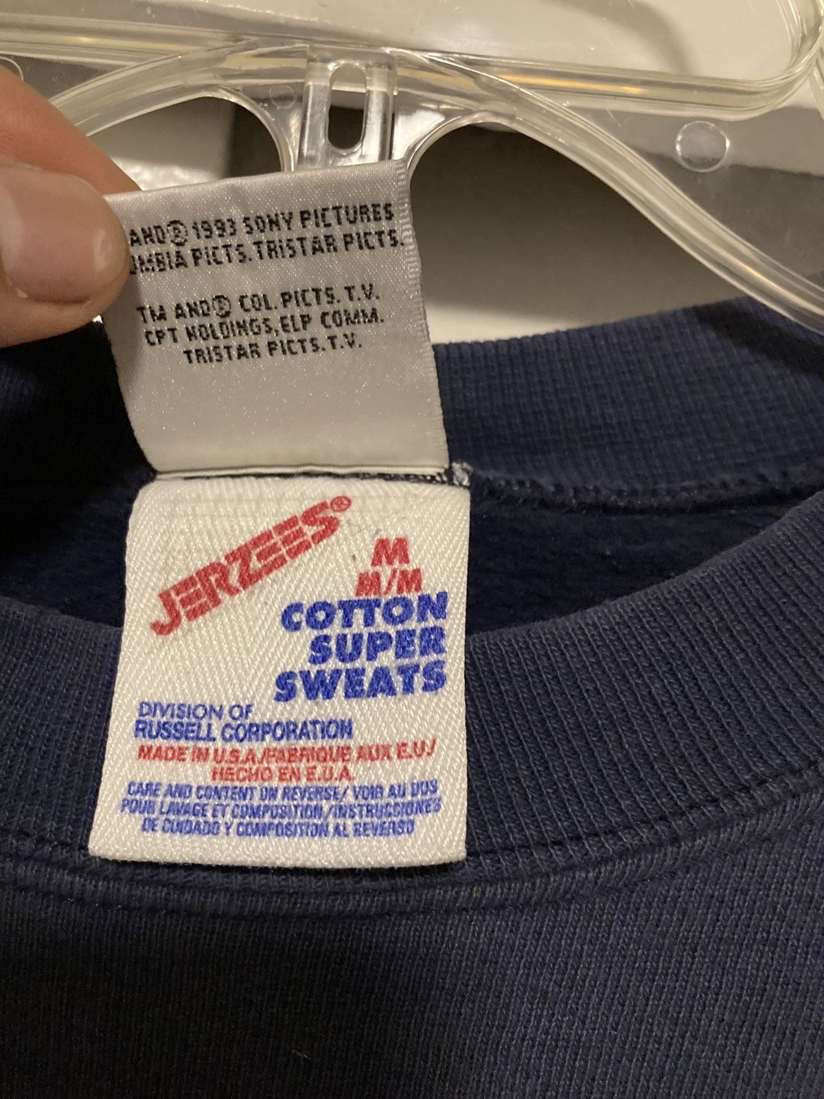 Vintage Sony pictures vintage sweatshirt jerzees tag 90s size medium Size US M / EU 48-50 / 2 - 3 Thumbnail