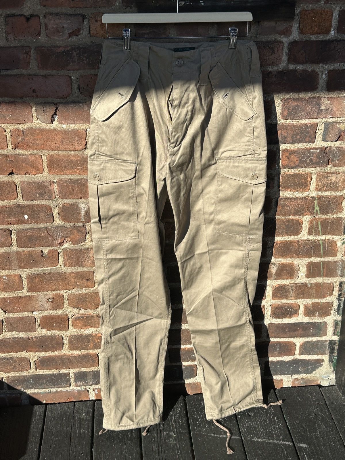 P.F. Flyers VTG Army Cargo Pants P.G. Wing Men’s Parachute Tapered Fit Size US 30 / EU 46 - 1 Thumbnail