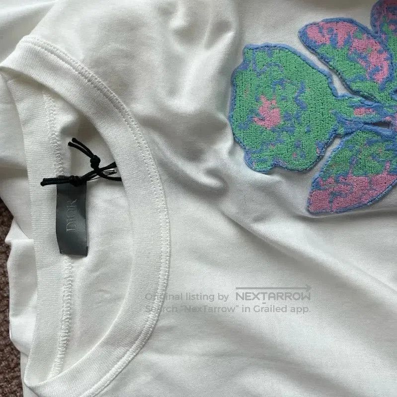 Dior Dior White Cotton T. Size XS / US 0-2 / IT 36-38 - 4 Thumbnail