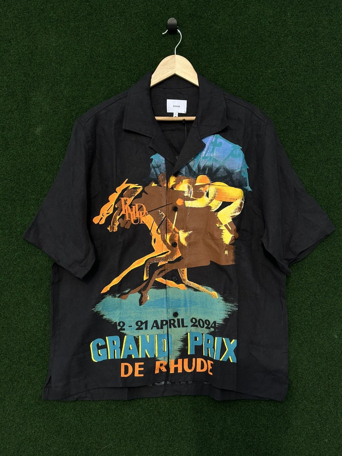 Rhude Rhude button up shirt | Grailed