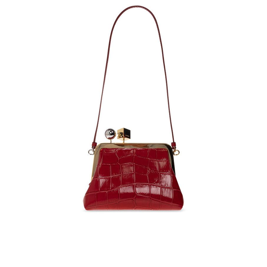 Jacquemus JACQUEMUS Red Berlingot Shoulder Bag New & Authentic Size ONE SIZE - 1 Thumbnail
