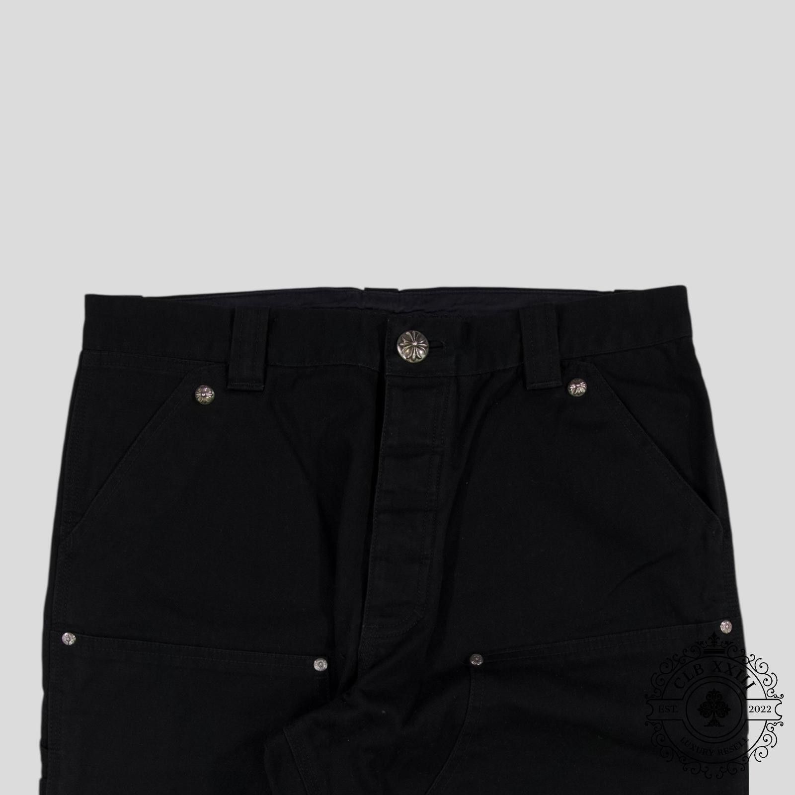 Chrome Hearts Chrome Hearts Double Knee Carpenter Pants in Black Size US 34 / EU 50 - 2 Thumbnail