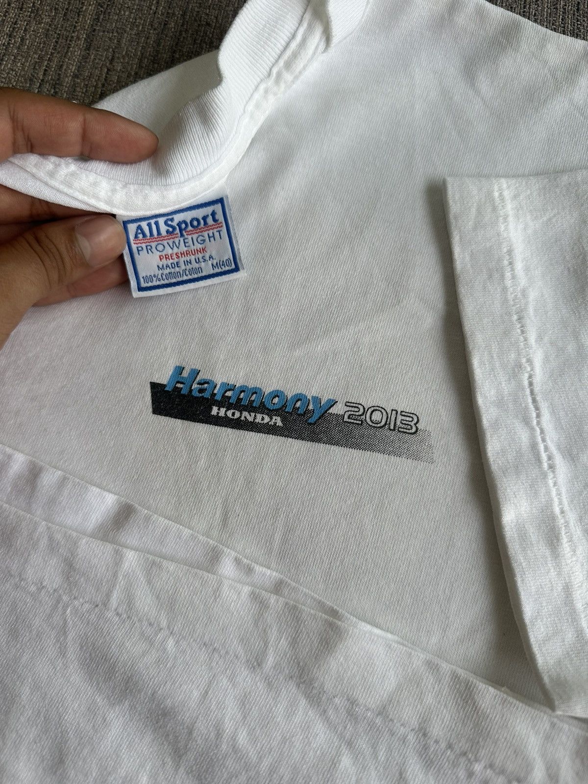 Honda × Vintage Vintage 90’s HONDA Nothing’s Easier USA RARE Tshirt Size US M / EU 48-50 / 2 - 5 Thumbnail