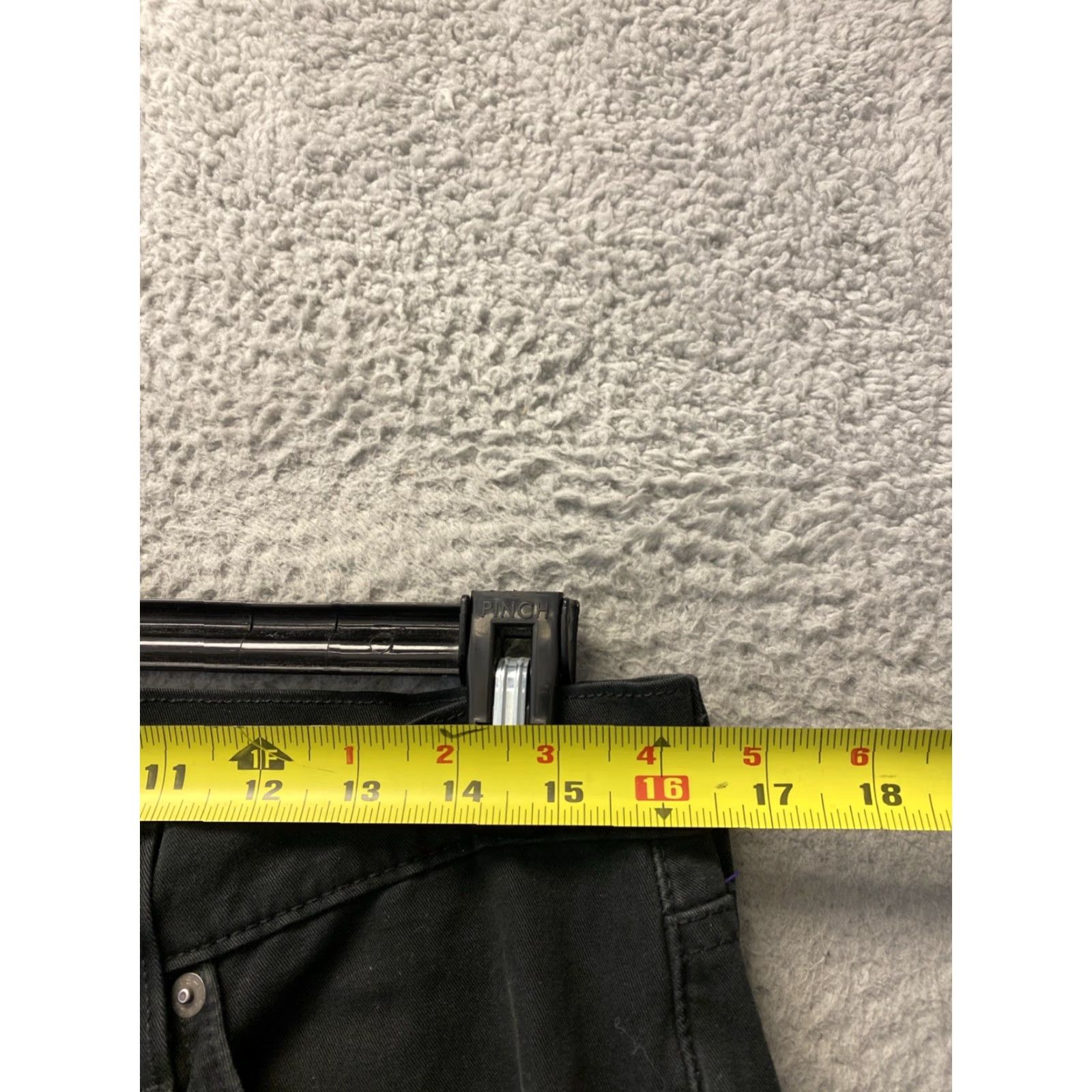 Levi's Levi's 511 Slim Pants Mens 32x30 Black Denim Stretch Straight 5-Pocket Logo Modern Size US 32 / EU 48 - 4 Thumbnail