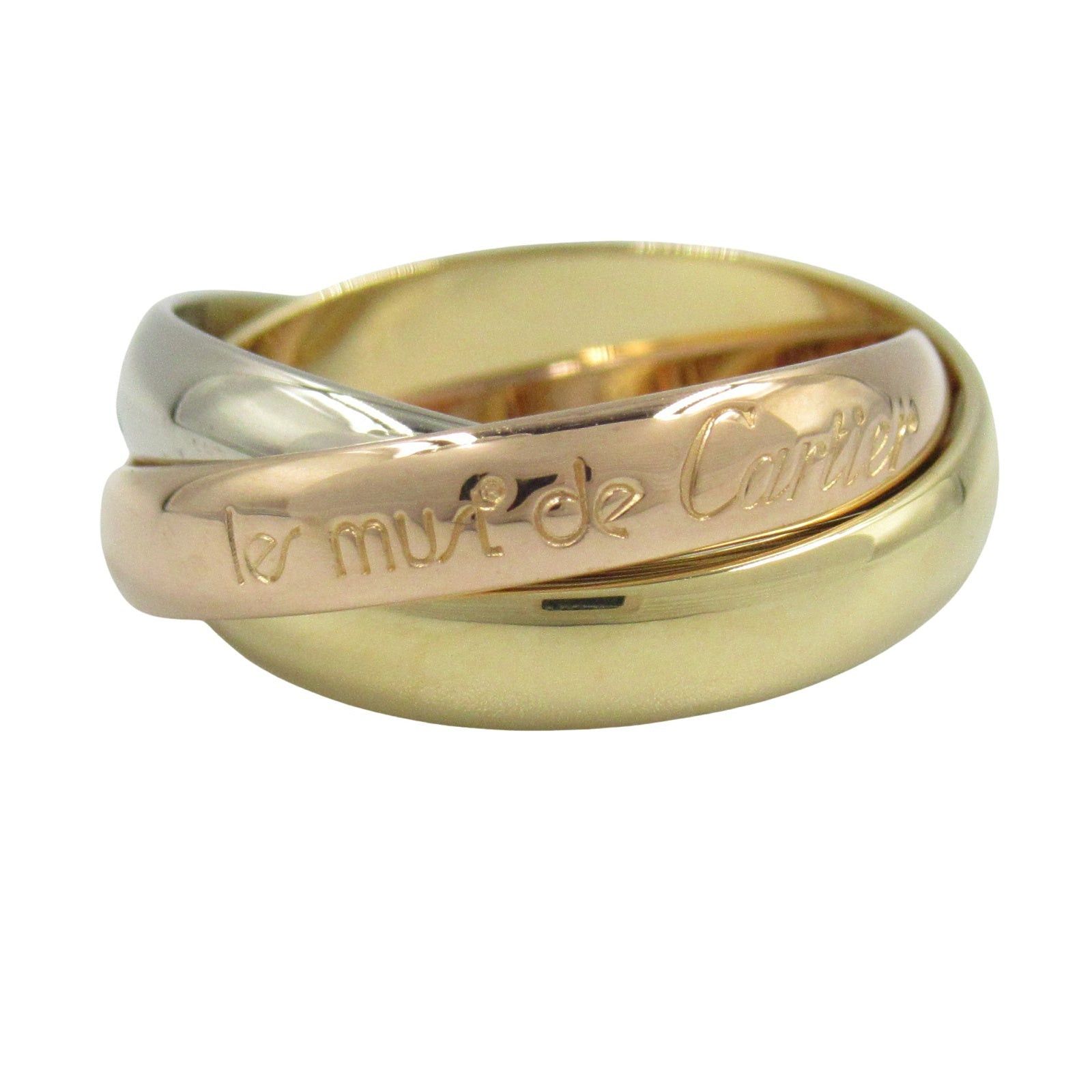 Cartier Cartier Trinity Ring K18 (Yellow Gold) K18Wg (White K18Pg (Pink Gold Size ONE SIZE - 1 Thumbnail