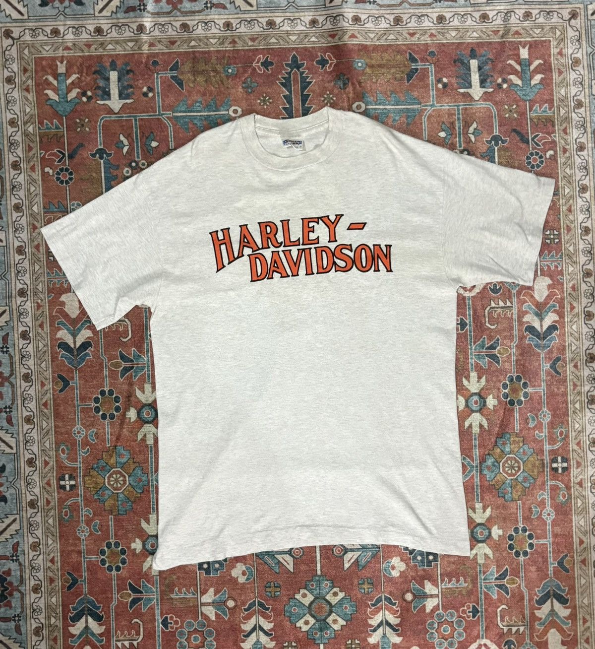 Harley Davidson Vintage Harley Davidson tee Numero Uno Italy 1984 Size US L / EU 52-54 / 3 - 1 Thumbnail