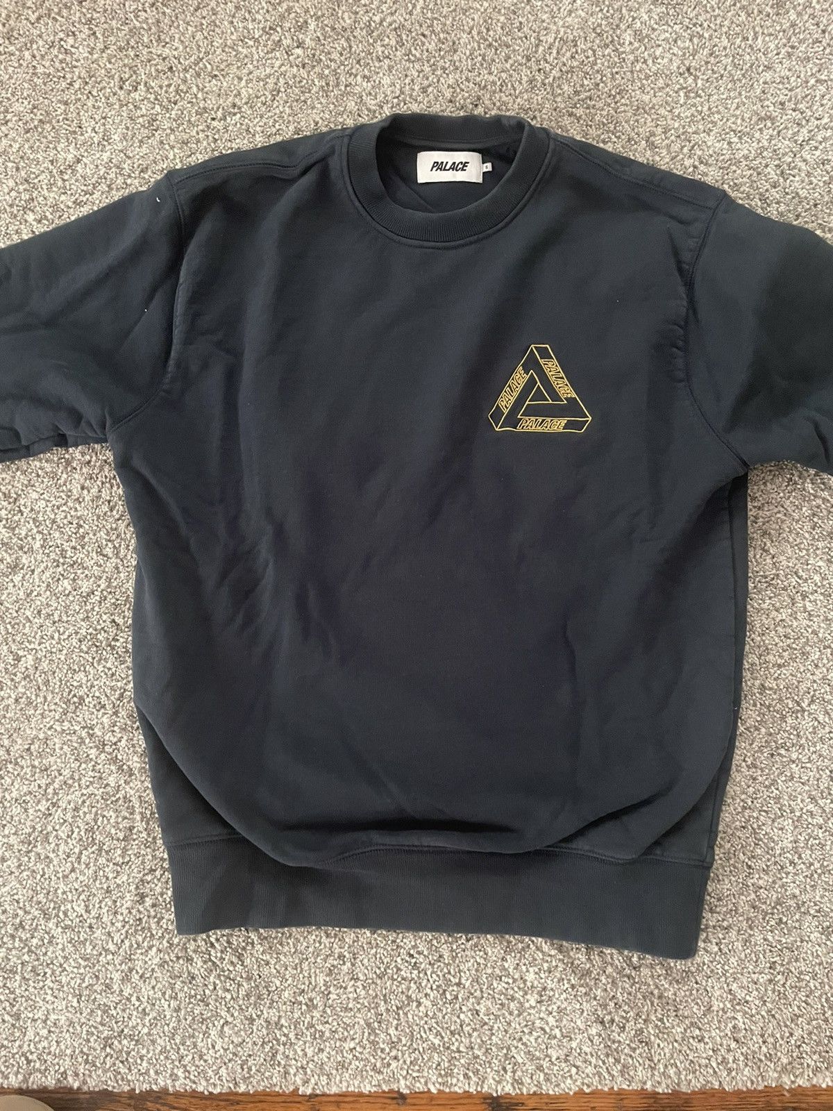 Palace Palace Navy Triferg Crewneck | Grailed