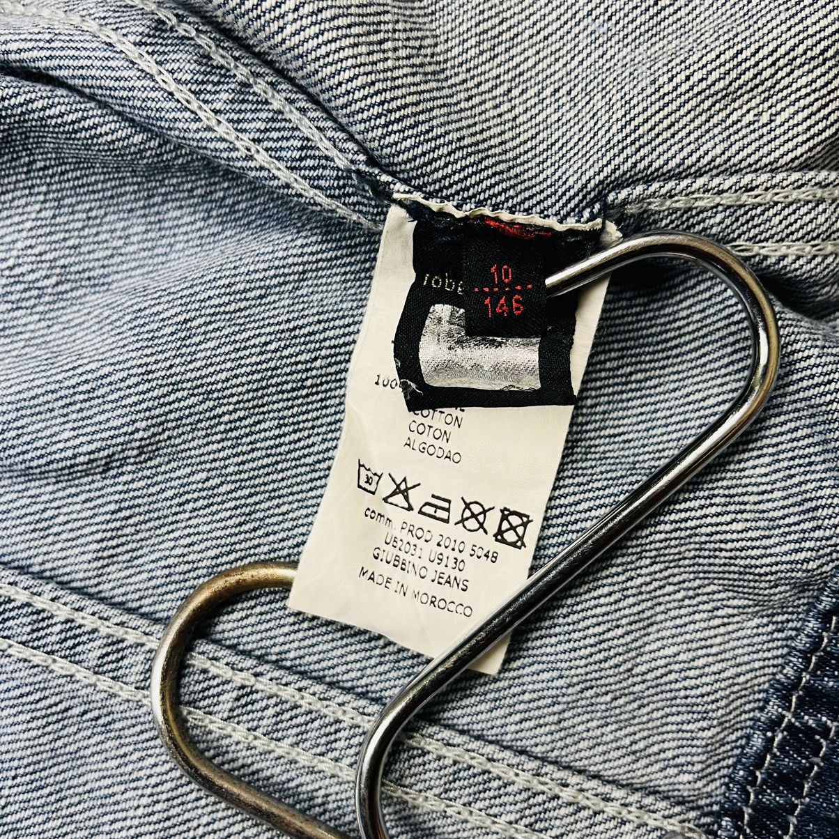 If Six Was Nine 2000s Roberto Cavalli - Devils Bono Denim Jacket Size US XS / EU 42 / 0 - 11 Thumbnail