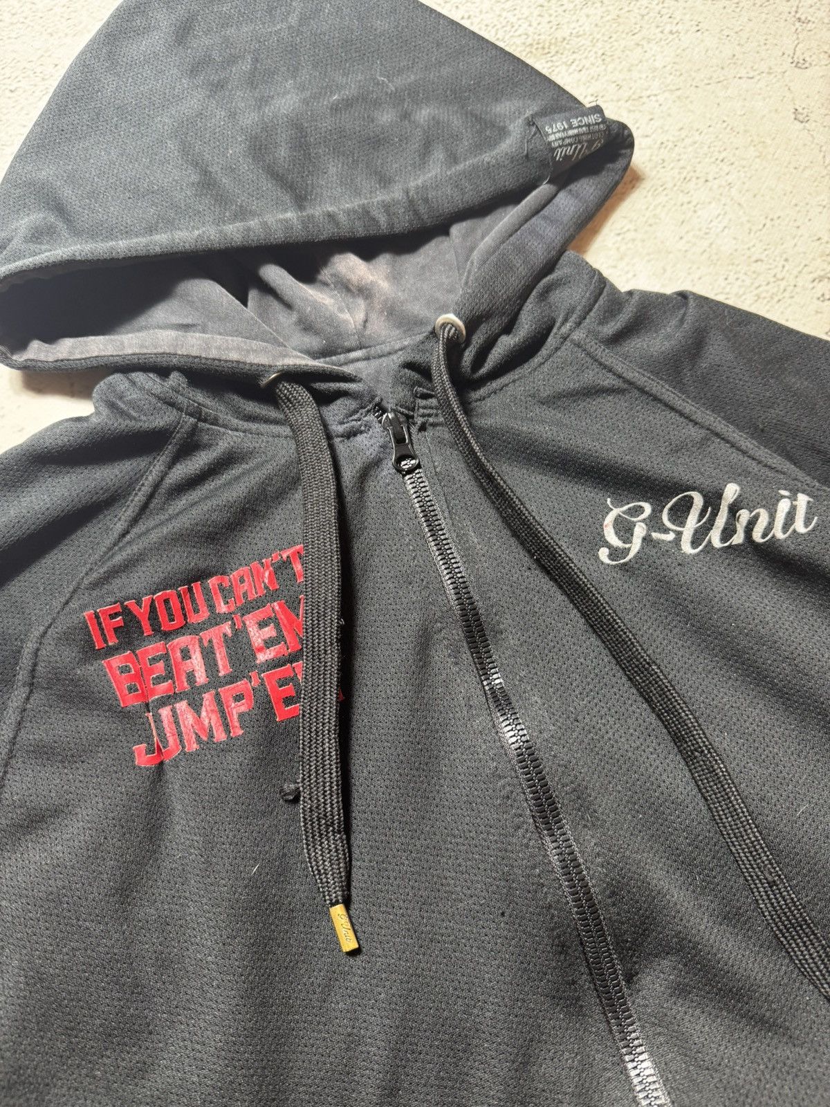 G-Unit double sided zip hoodie g unit og gang print reversible Size US L / EU 52-54 / 3 - 8 Thumbnail