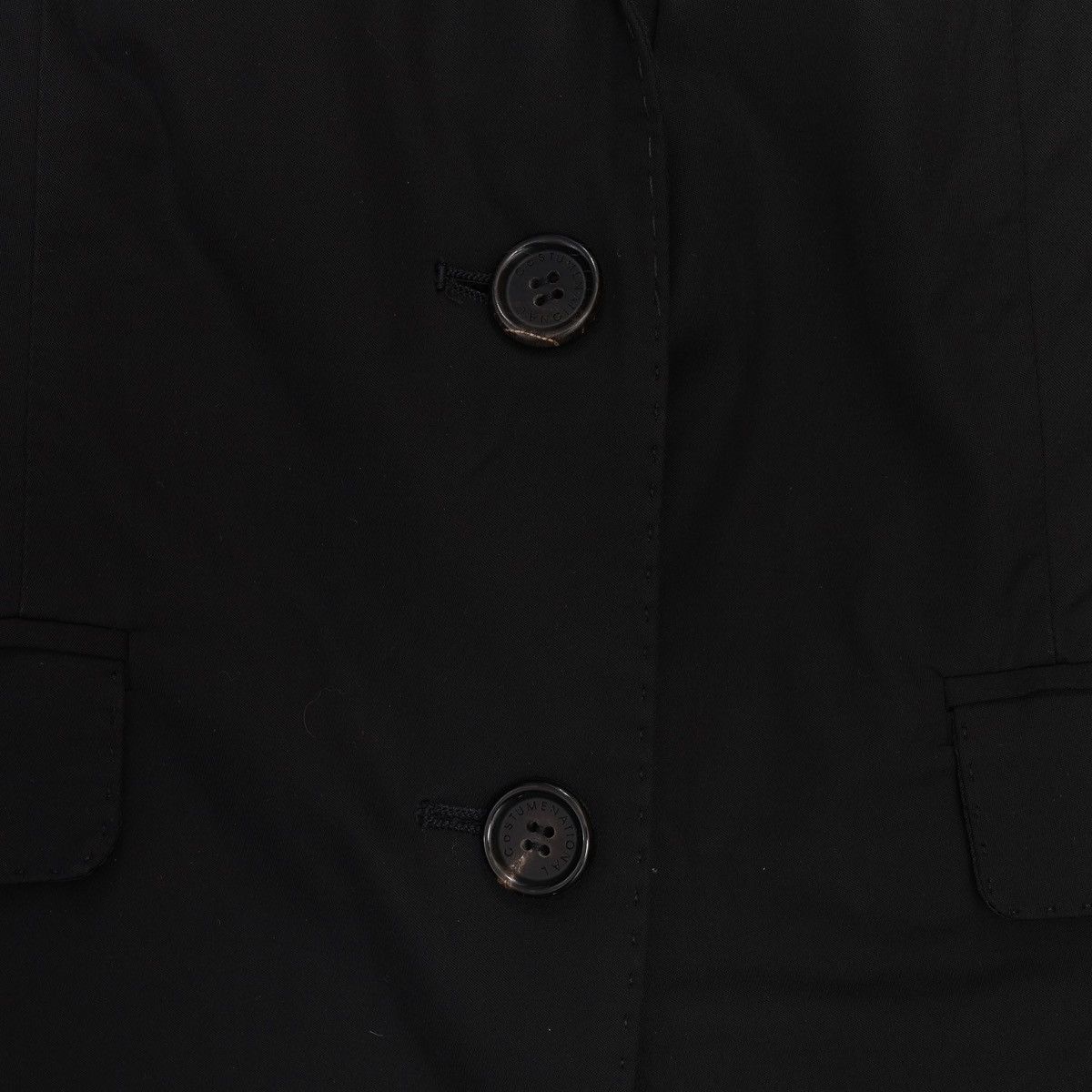 Costume National Costume National Viscose Black Blazer Jacket Size S / US 4 / IT 40 - 4 Thumbnail