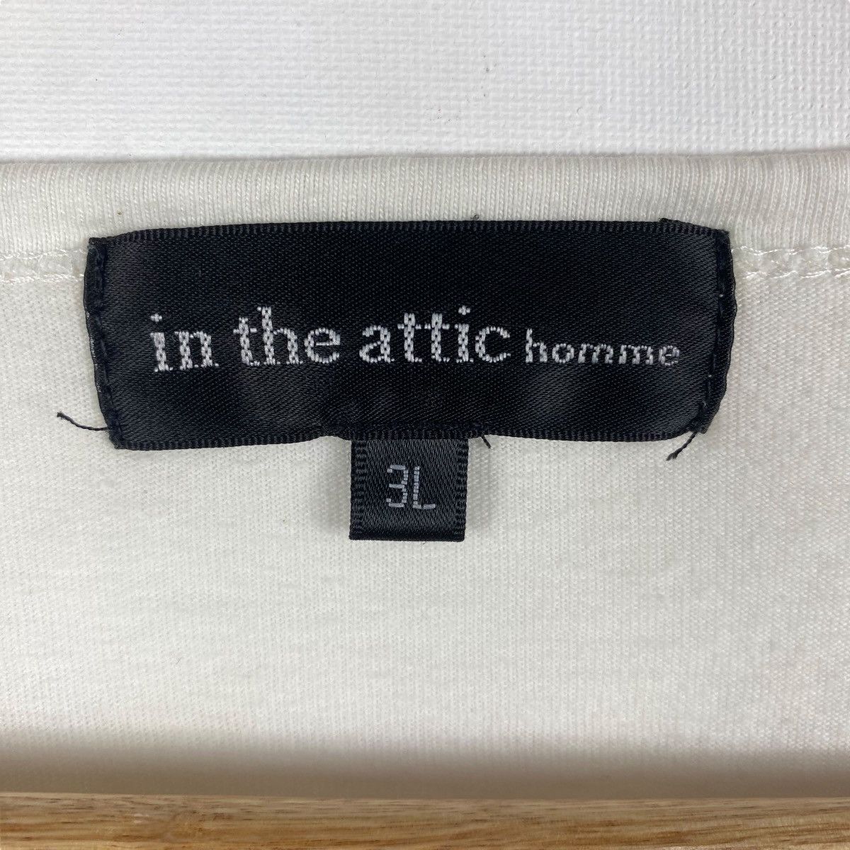 In The Attic × Japanese Brand IN THE ATTIC Homme Poem Graphic Long Sleeve Tee Shirt Size L / US 10 / IT 46 - 5 Thumbnail