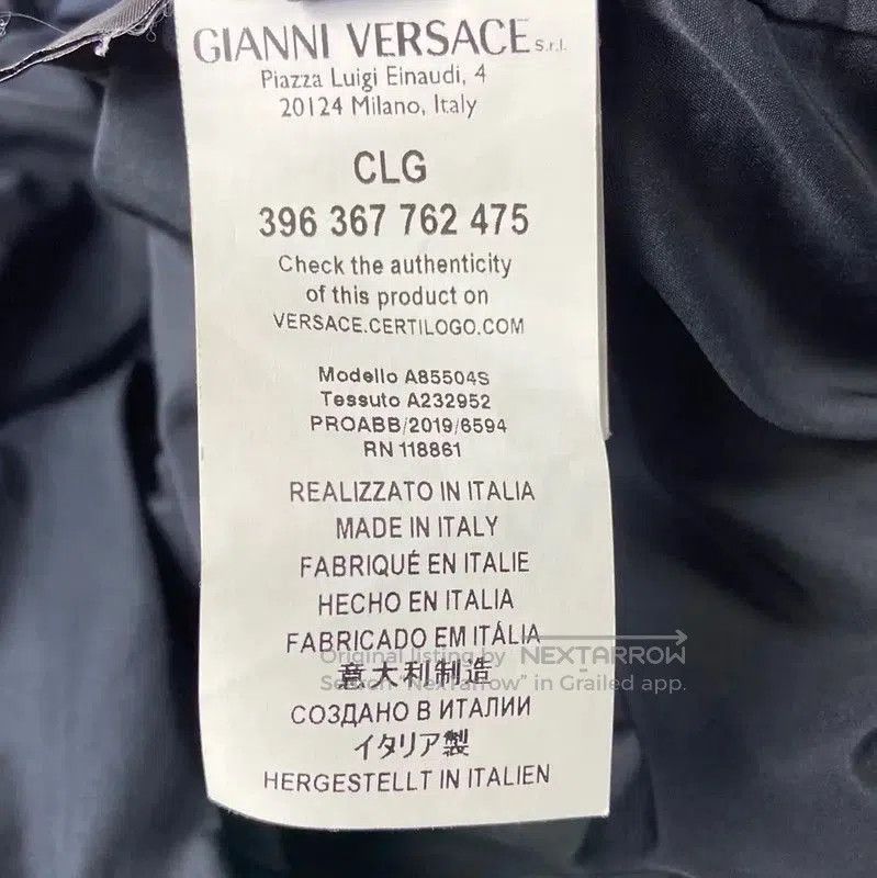Versace Versace Black Nylon Women's Jacket . Size L / US 10 / IT 46 - 6 Thumbnail