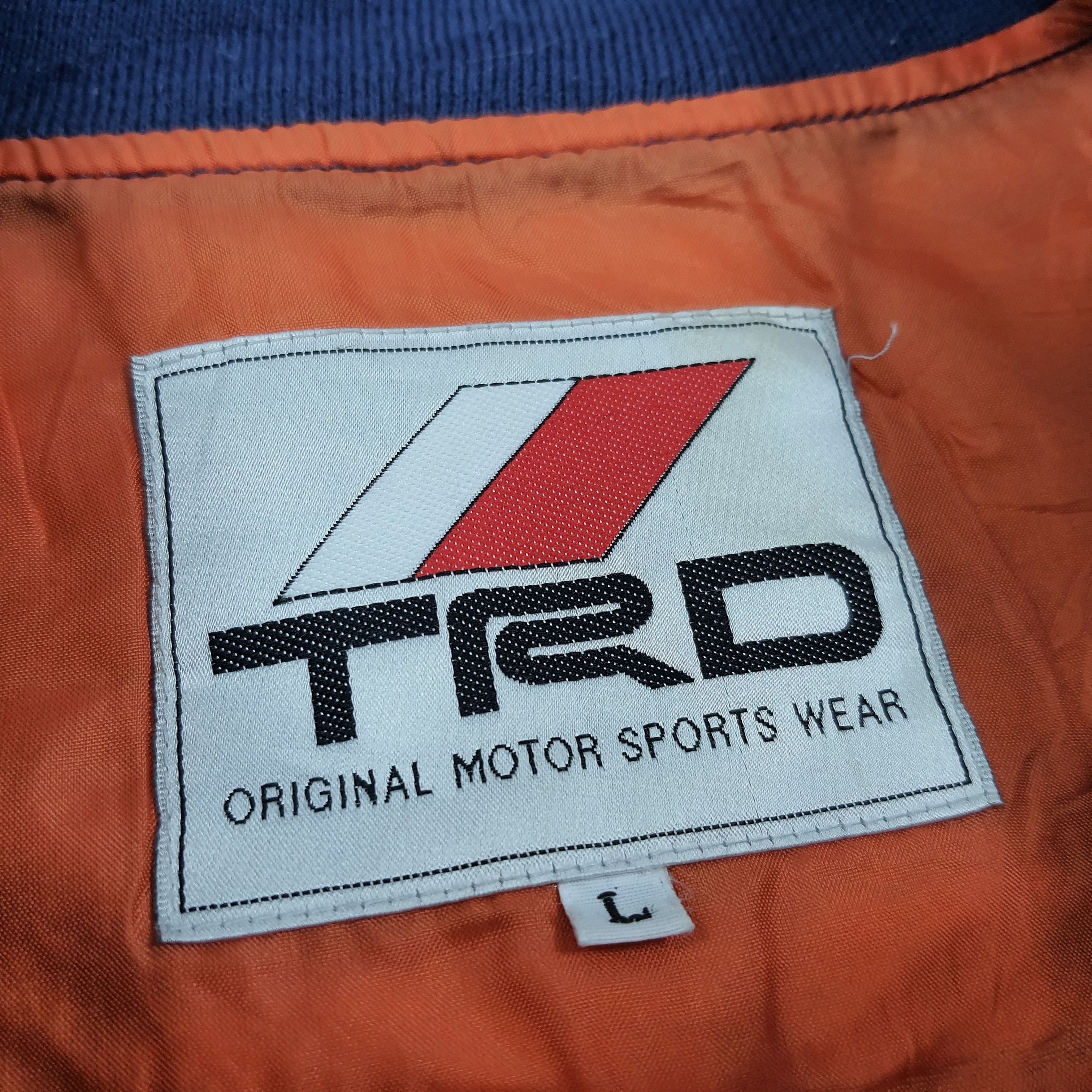 Japanese Brand Vintage 90s Toyota TRD Retro MA-1 Style Bomber C274N3 Size US L / EU 52-54 / 3 - 8 Thumbnail