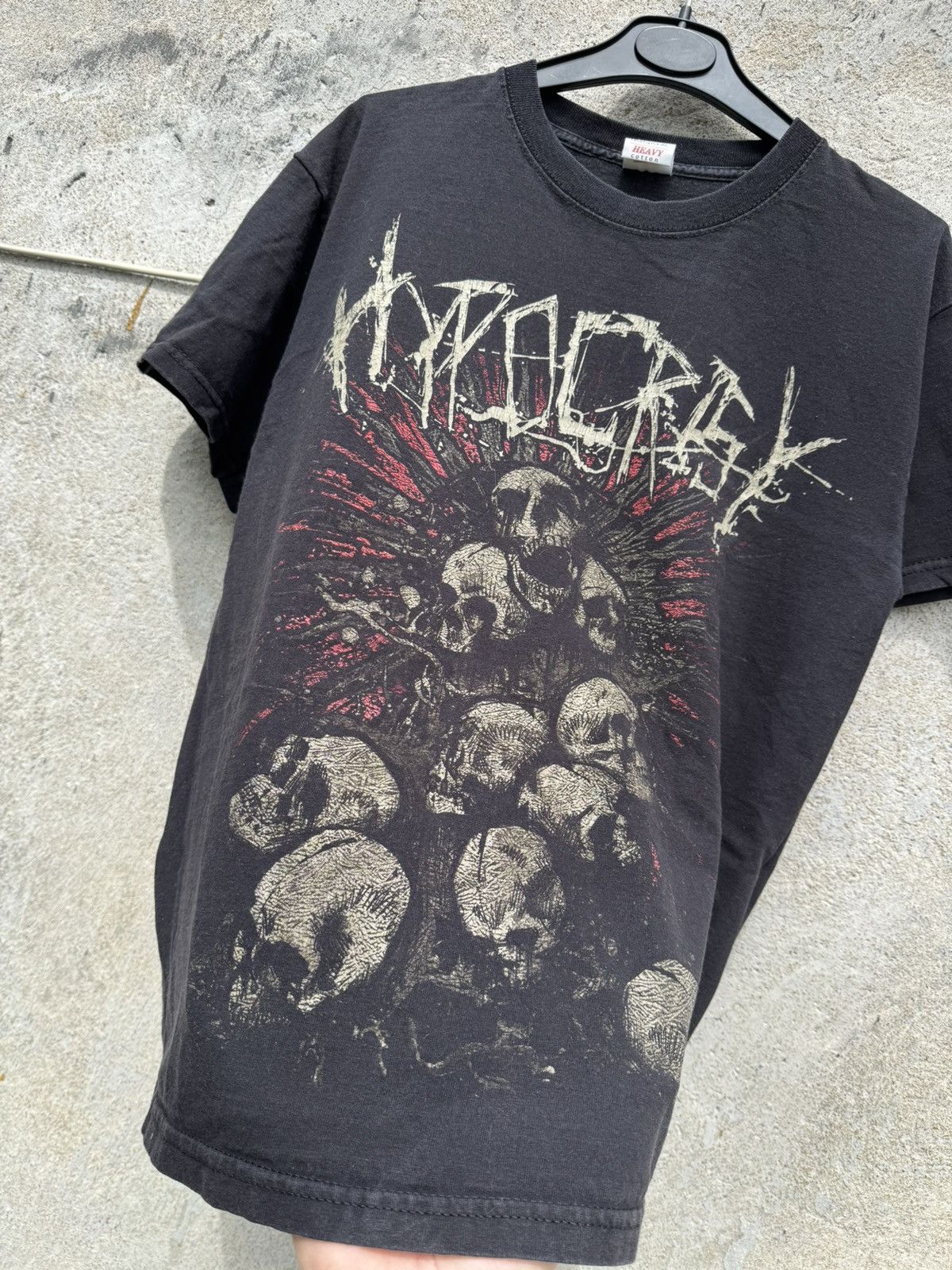 Band Tees 2013 Hypocrisy End of Disclosure EU Tour Tee Death Metal Size US S / EU 44-46 / 1 - 5 Thumbnail