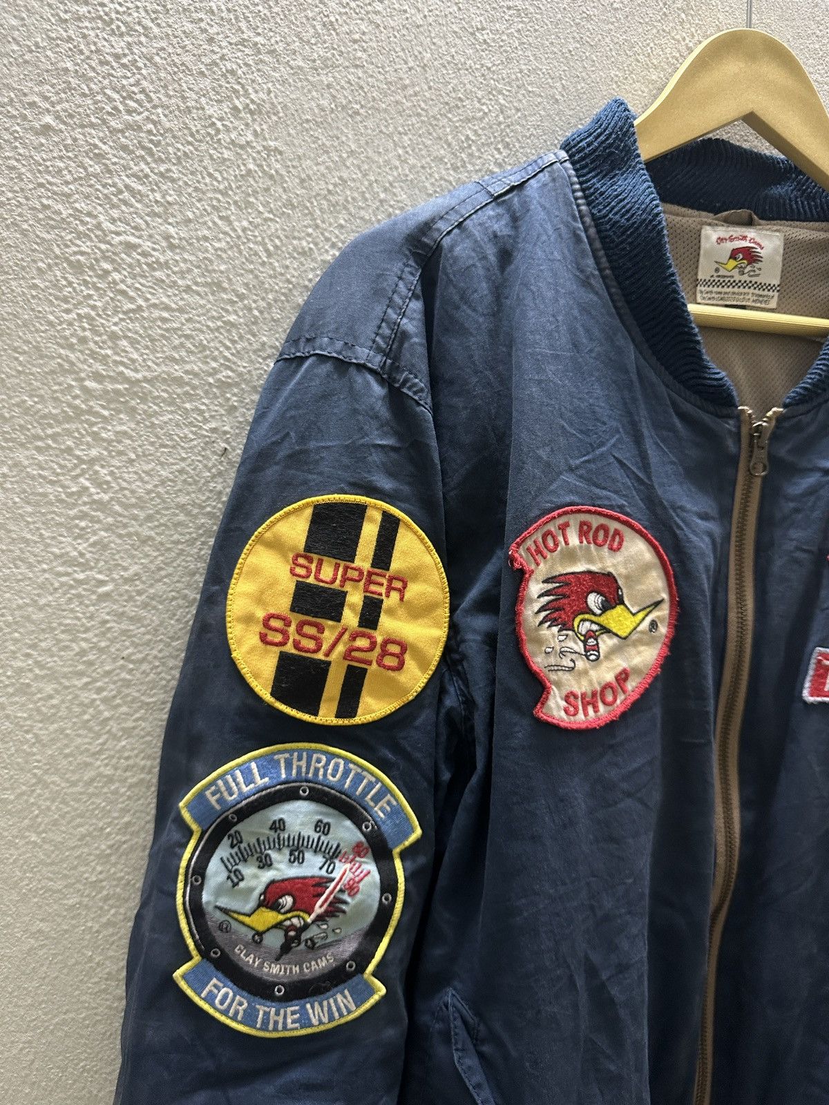 Vintage Vintage Clay Smith Hot Rod Thunder Racing Calif Jacket Size US L / EU 52-54 / 3 - 10 Thumbnail