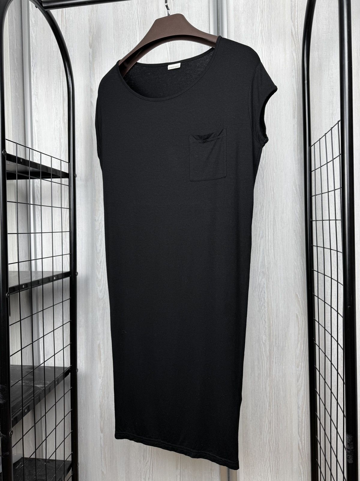 Annette Gortz Annette Gortz Sari black short sleeve viscose midi dress S Size S / US 4 / IT 40 - 6 Thumbnail