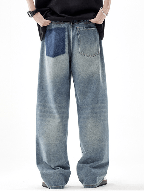 Japanese Brand American loose high street distressed washed ripped jeans Size US 32 / EU 48 - 4 Thumbnail