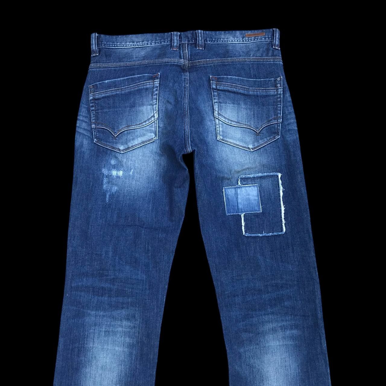Japanese Brand × Nicole Club × Tornado Mart FLARED NCFM Japan patched distressed tornado mart style Size US 31 - 13 Thumbnail