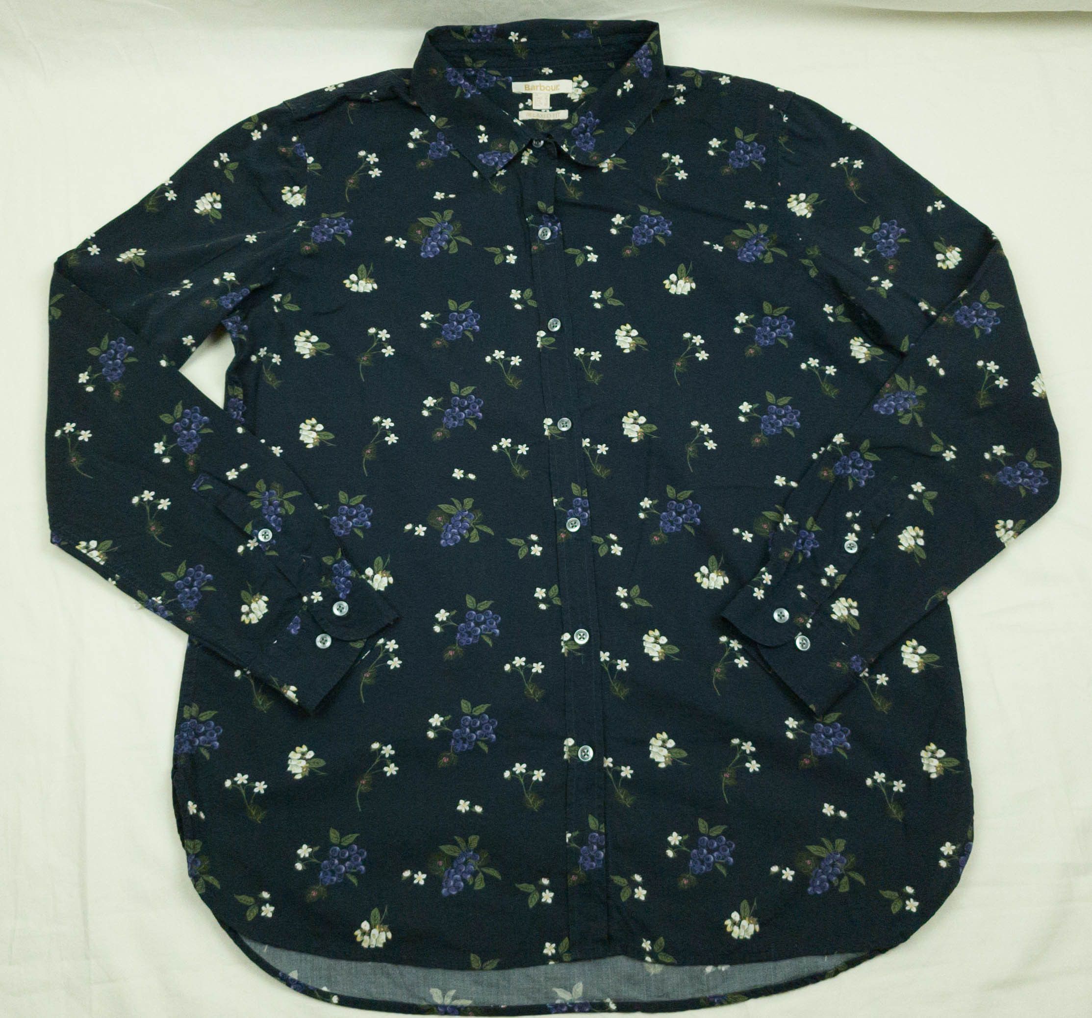 Barbour Barbour womens shirt cotton viscose size UK 12 ( L) gc Size L / US 10 / IT 46 - 3 Thumbnail
