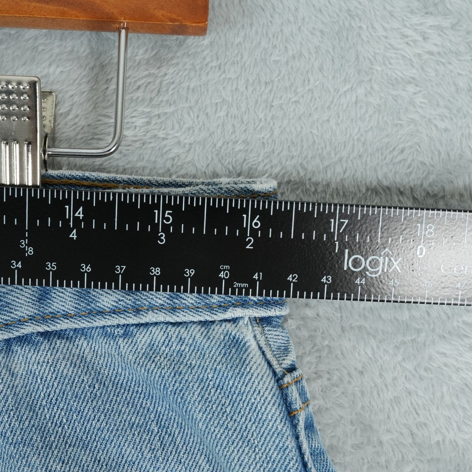 Levi's Vintage Levis 505 Jeans 34x32 Regular Distressed 2003 Y2K Size US 32 / EU 48 - 5 Thumbnail