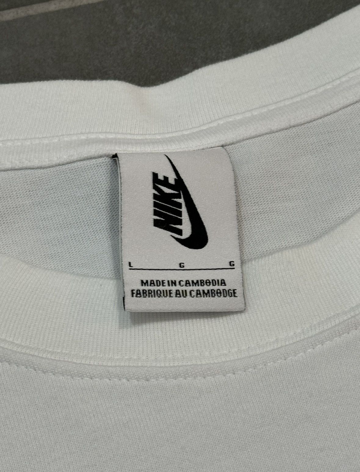 Fear of God × Nike Fear of god x Nike air fear of god tee shirt size L Size US L / EU 52-54 / 3 - 6 Thumbnail