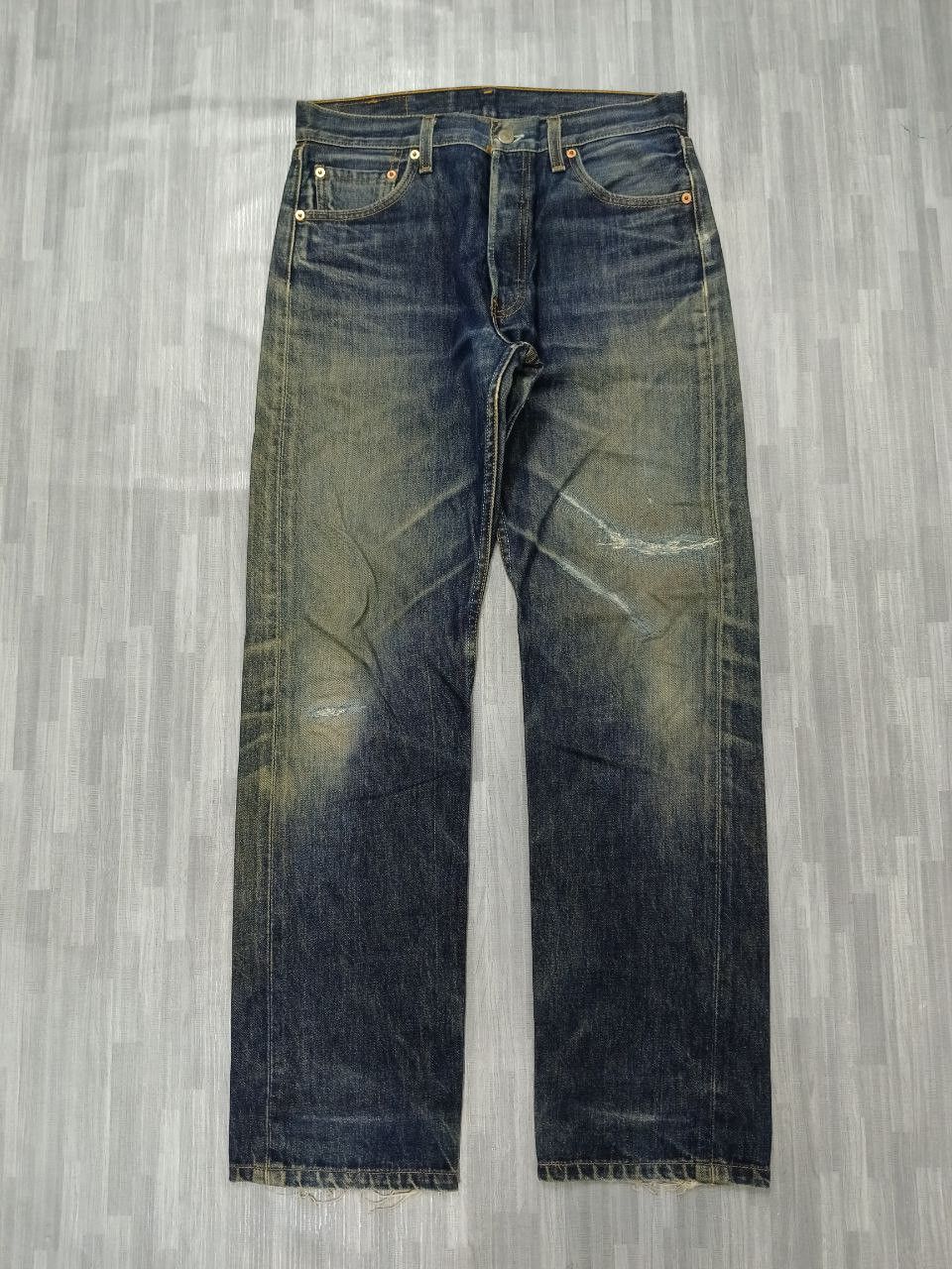 Levi's Vintage Clothing SiCK RUSTY VINTAGE 90s LEVIS 501 Size US 30 / EU 46 - 2 Thumbnail